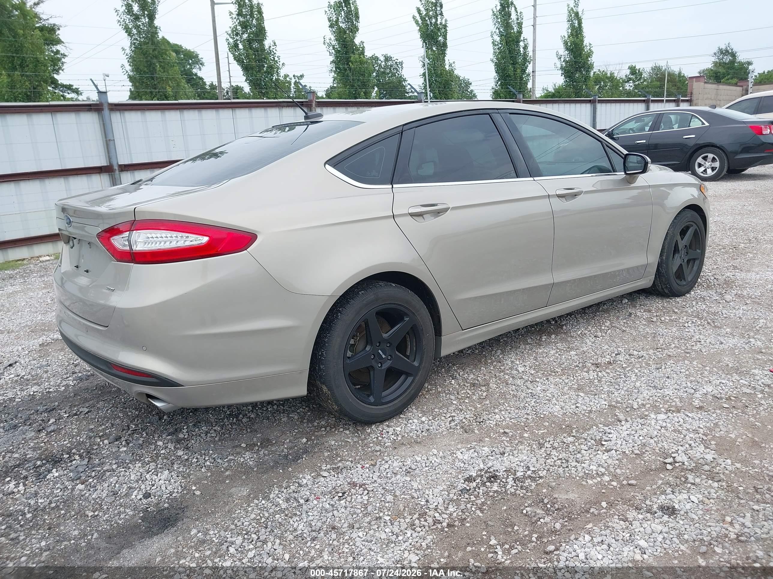 2015 Ford Fusion Se Gold vin: 3FA6P0H77FR193785