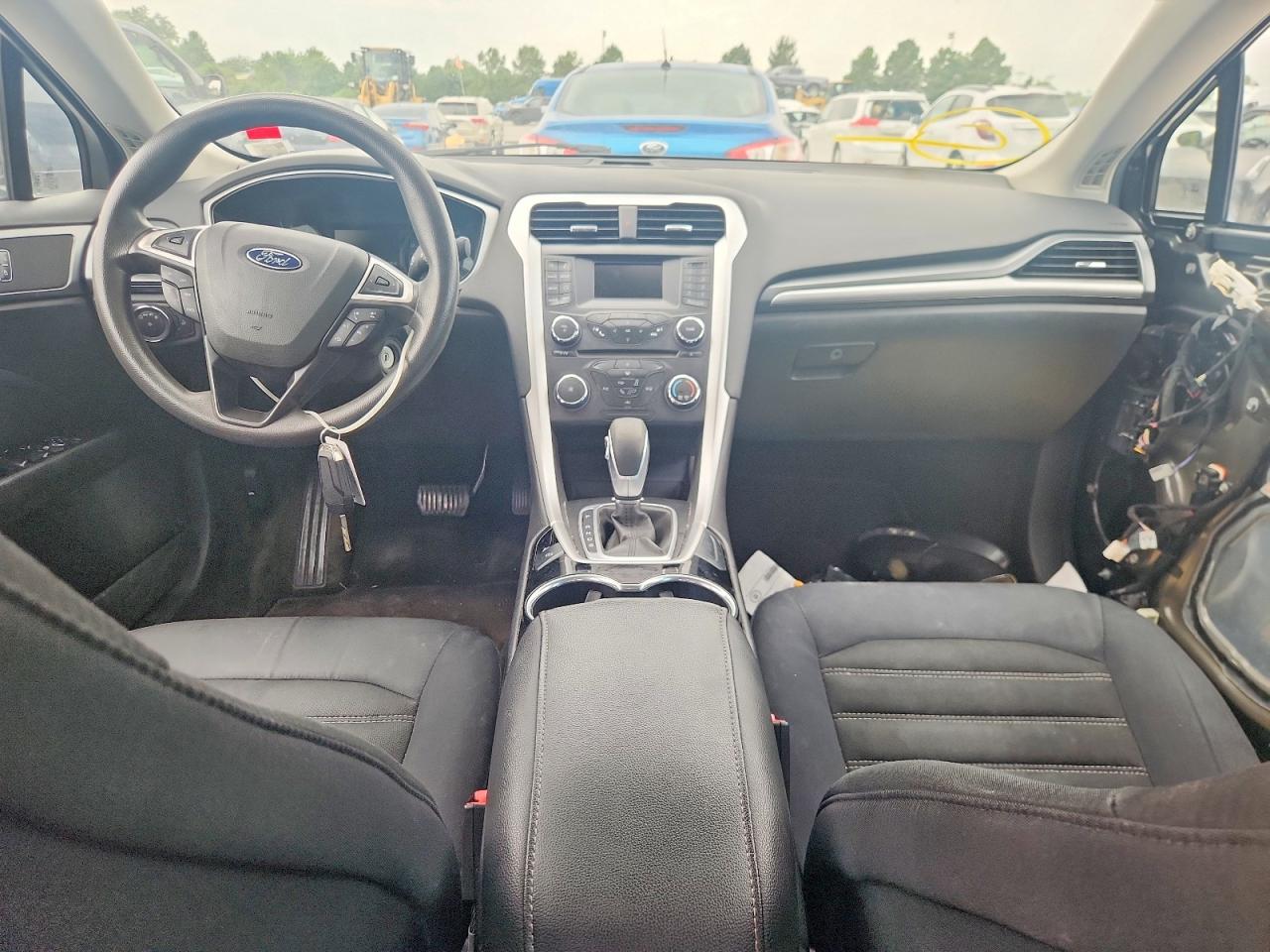 2015 Ford Fusion Se Gray vin: 3FA6P0H77FR211945