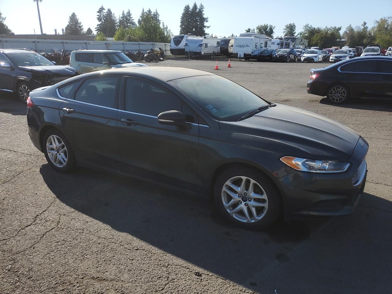 2015 Ford Fusion Se Green vin: 3FA6P0H77FR227305
