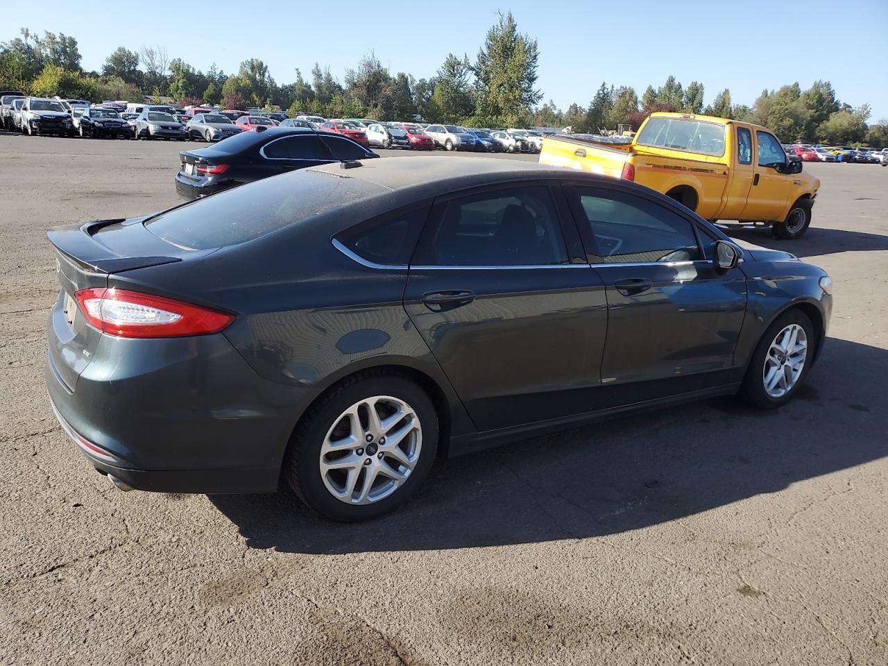 2015 Ford Fusion Se Green vin: 3FA6P0H77FR227305