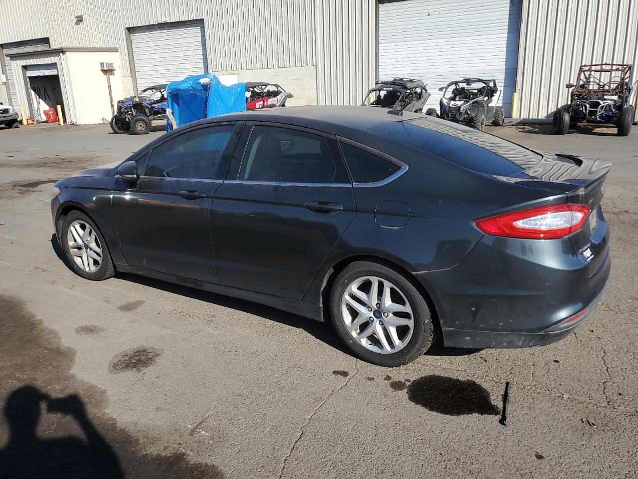 2015 Ford Fusion Se Green vin: 3FA6P0H77FR227305
