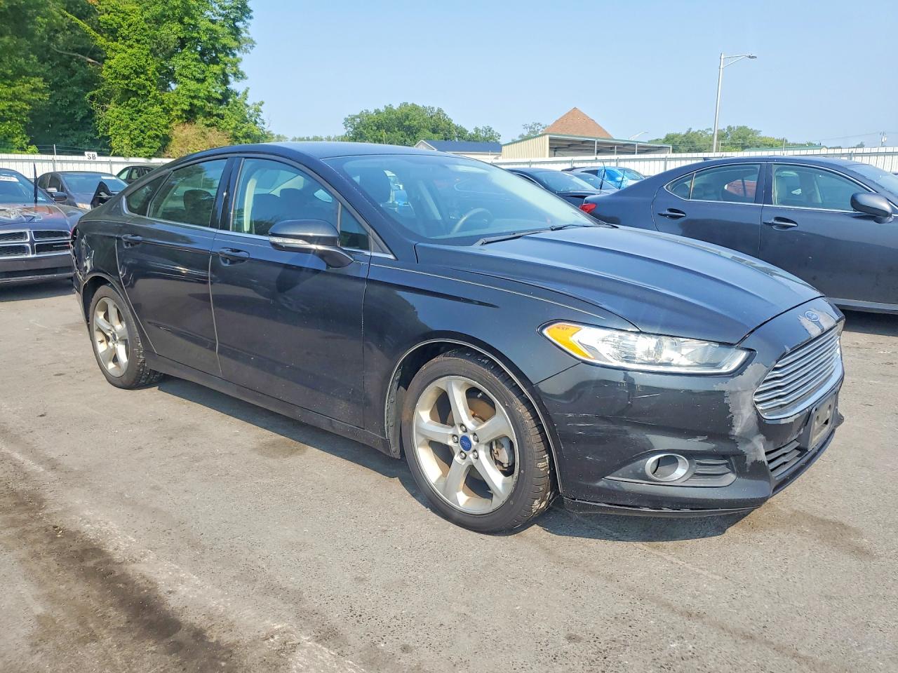 2015 Ford Fusion Se Black vin: 3FA6P0H77FR230351
