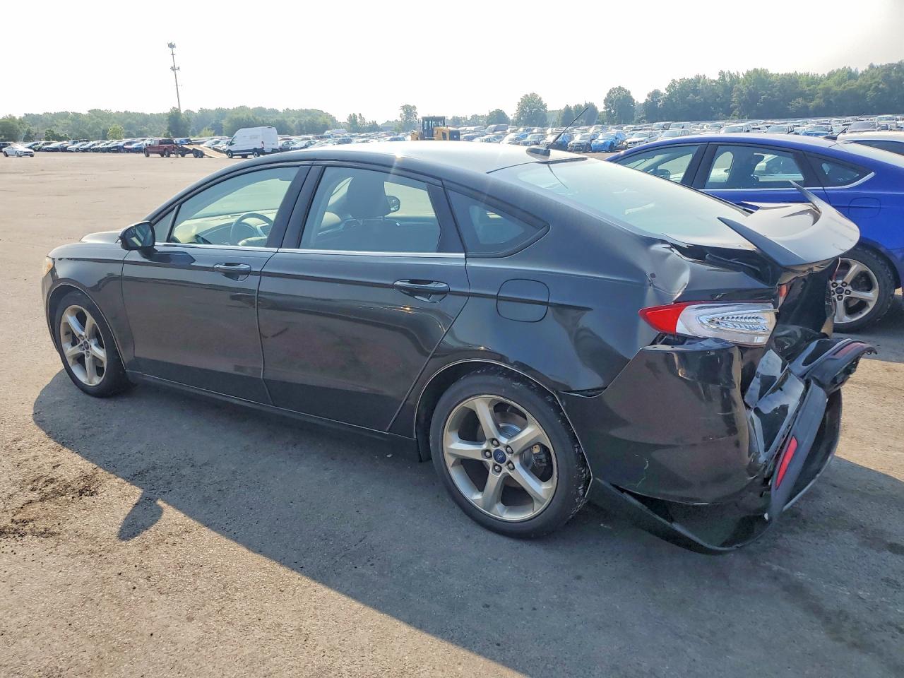 2015 Ford Fusion Se Black vin: 3FA6P0H77FR230351