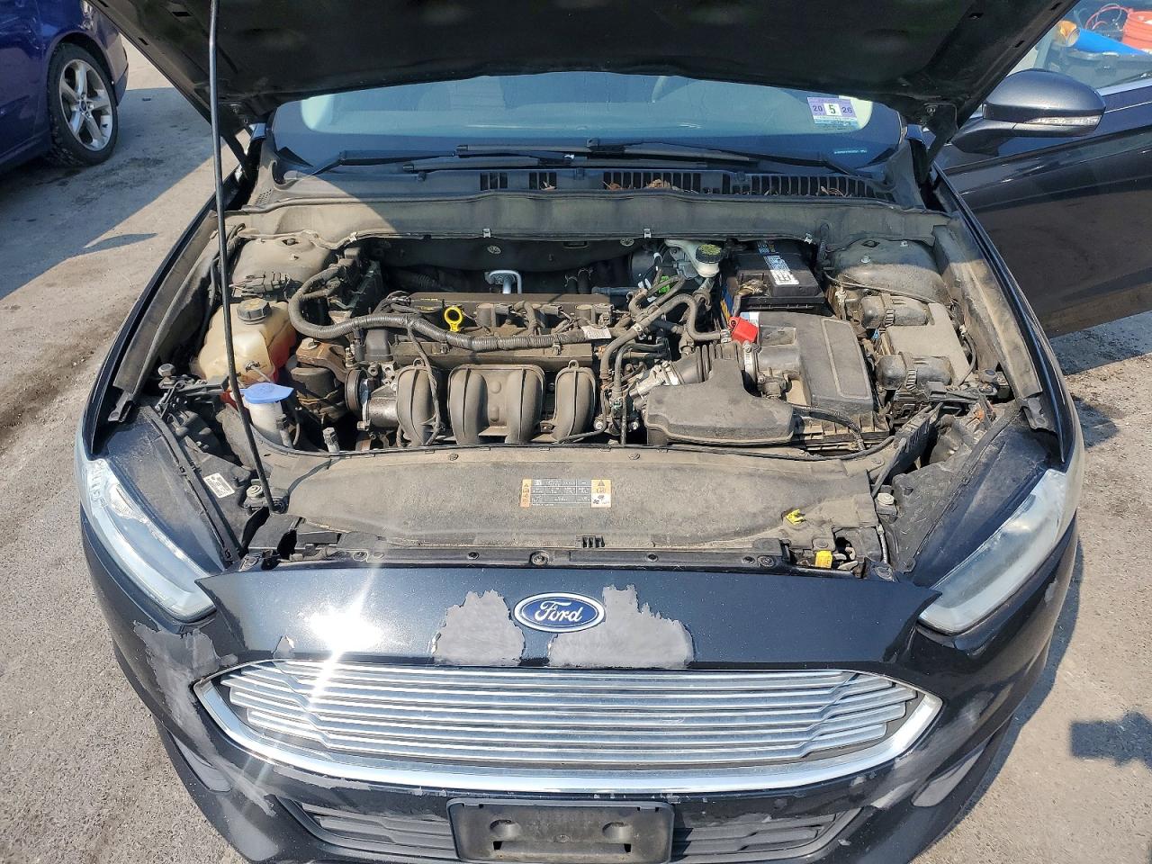 2015 Ford Fusion Se Black vin: 3FA6P0H77FR230351