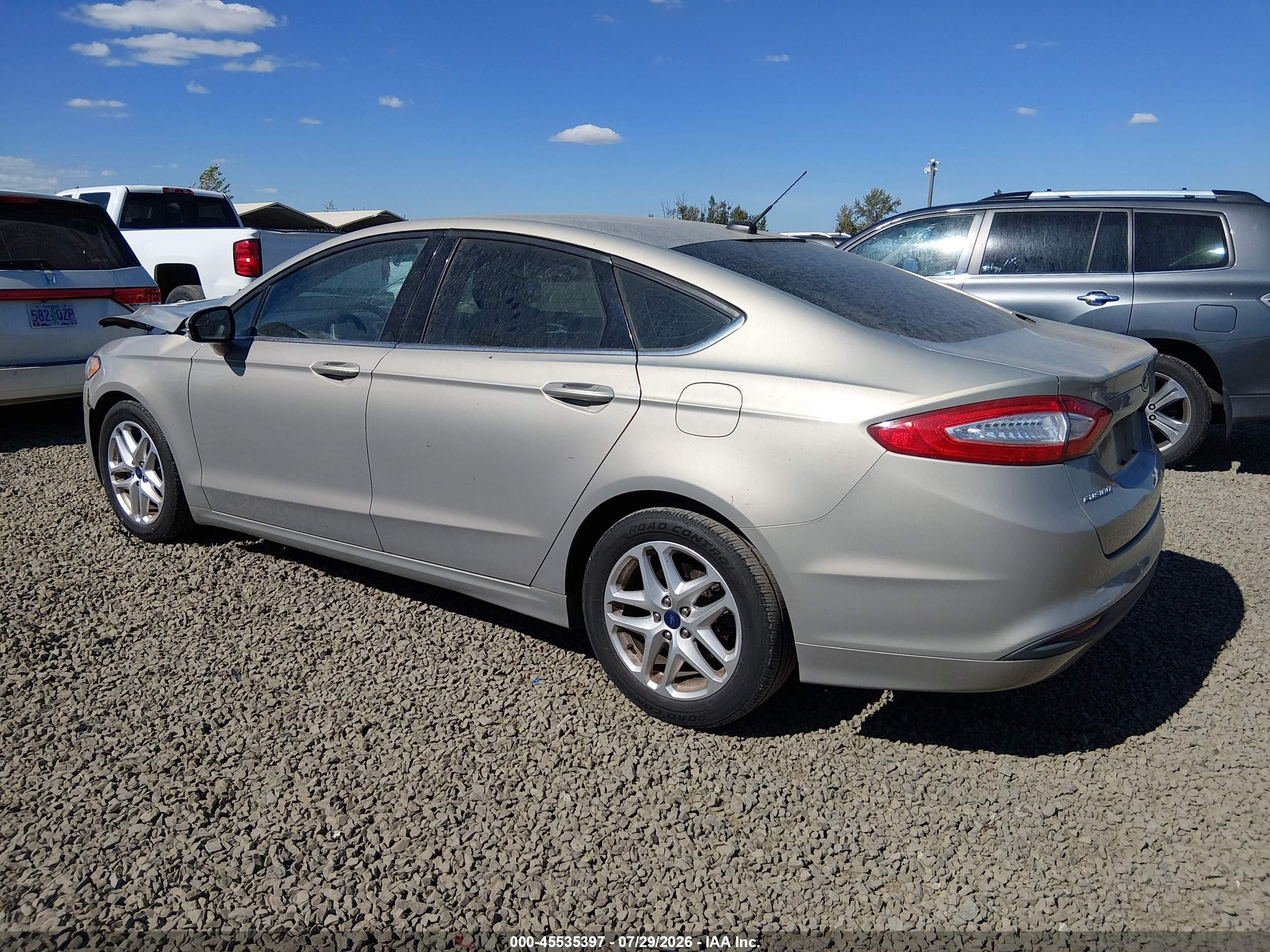2015 Ford Fusion Se Silver vin: 3FA6P0H77FR269666