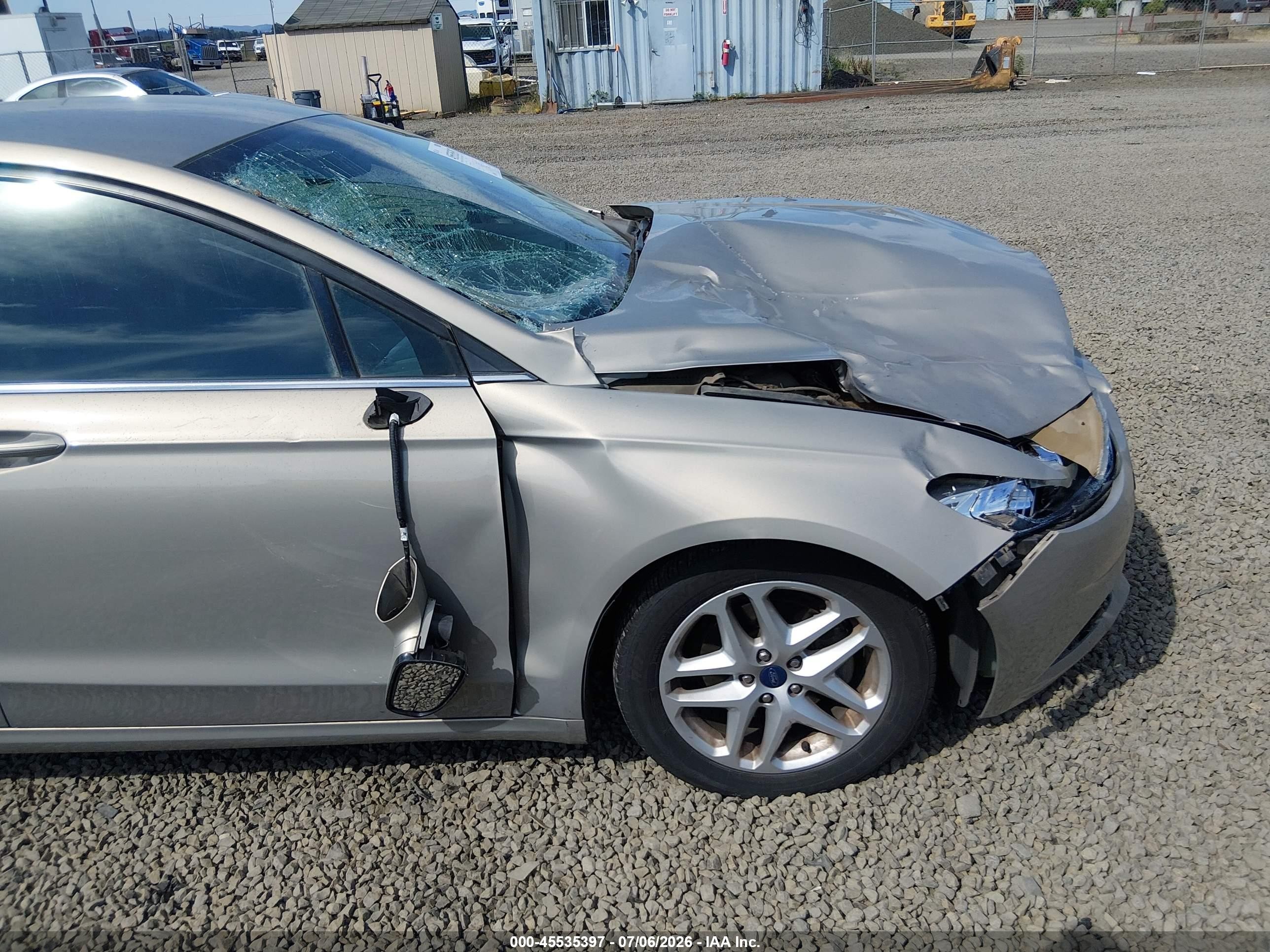 2015 Ford Fusion Se Silver vin: 3FA6P0H77FR269666