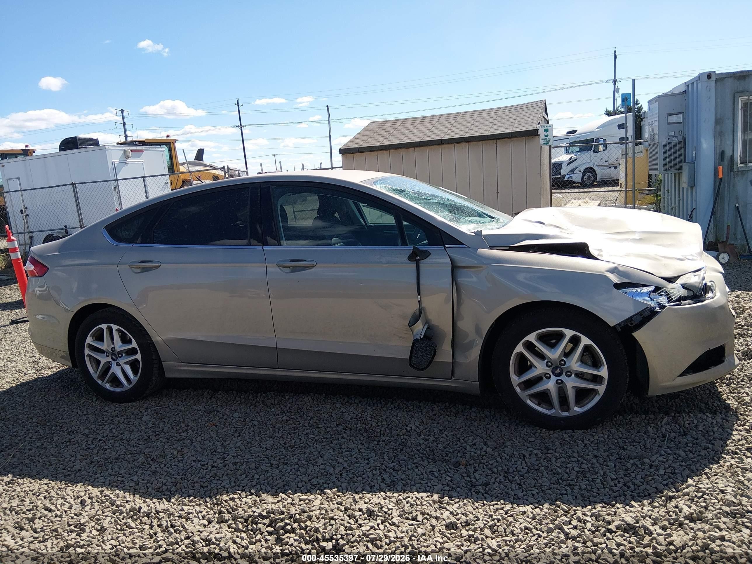 2015 Ford Fusion Se Silver vin: 3FA6P0H77FR269666