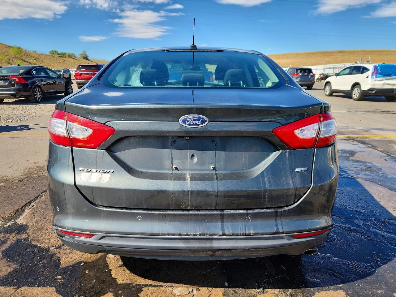 2015 Ford Fusion Se Green vin: 3FA6P0H77FR278173