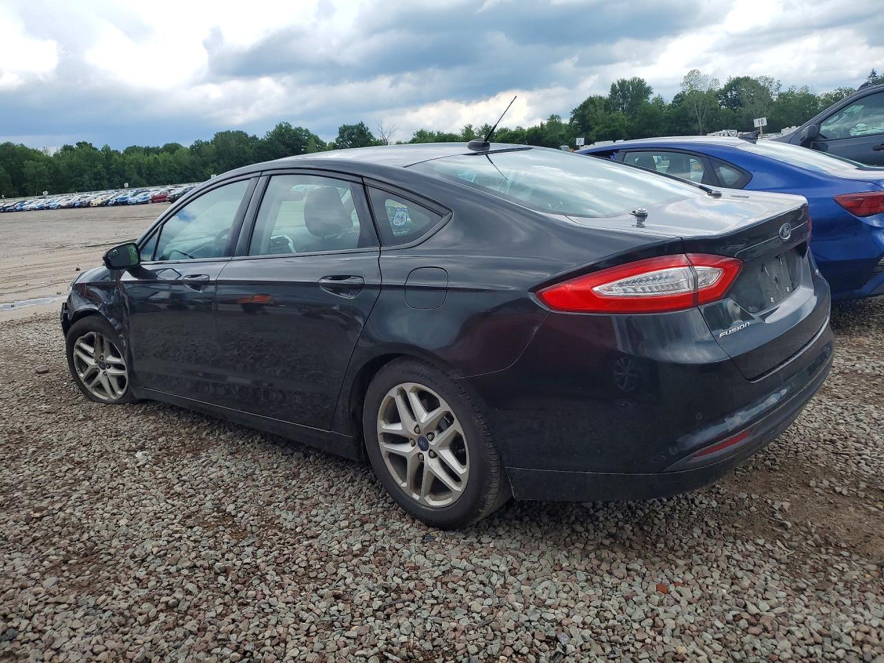 2015 Ford Fusion Se Black vin: 3FA6P0H77FR290453