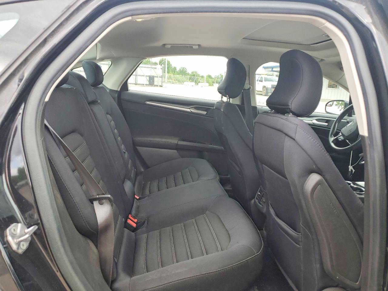 2015 Ford Fusion Se Black vin: 3FA6P0H77FR290453