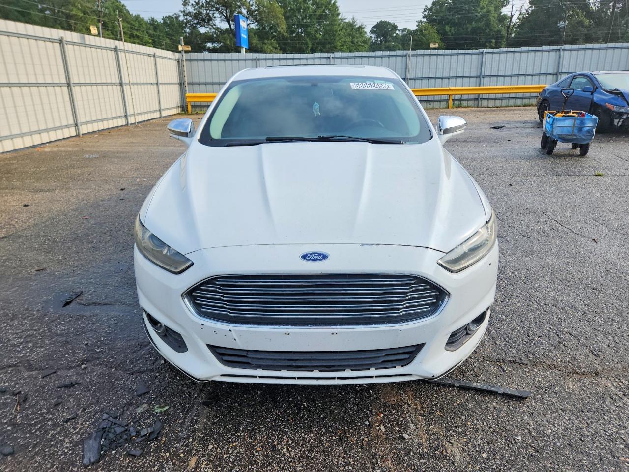2015 Ford Fusion Se Белый vin: 3FA6P0H77FR291487