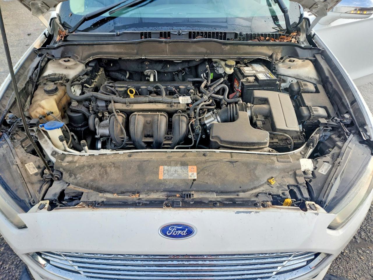 2015 Ford Fusion Se Белый vin: 3FA6P0H77FR291487