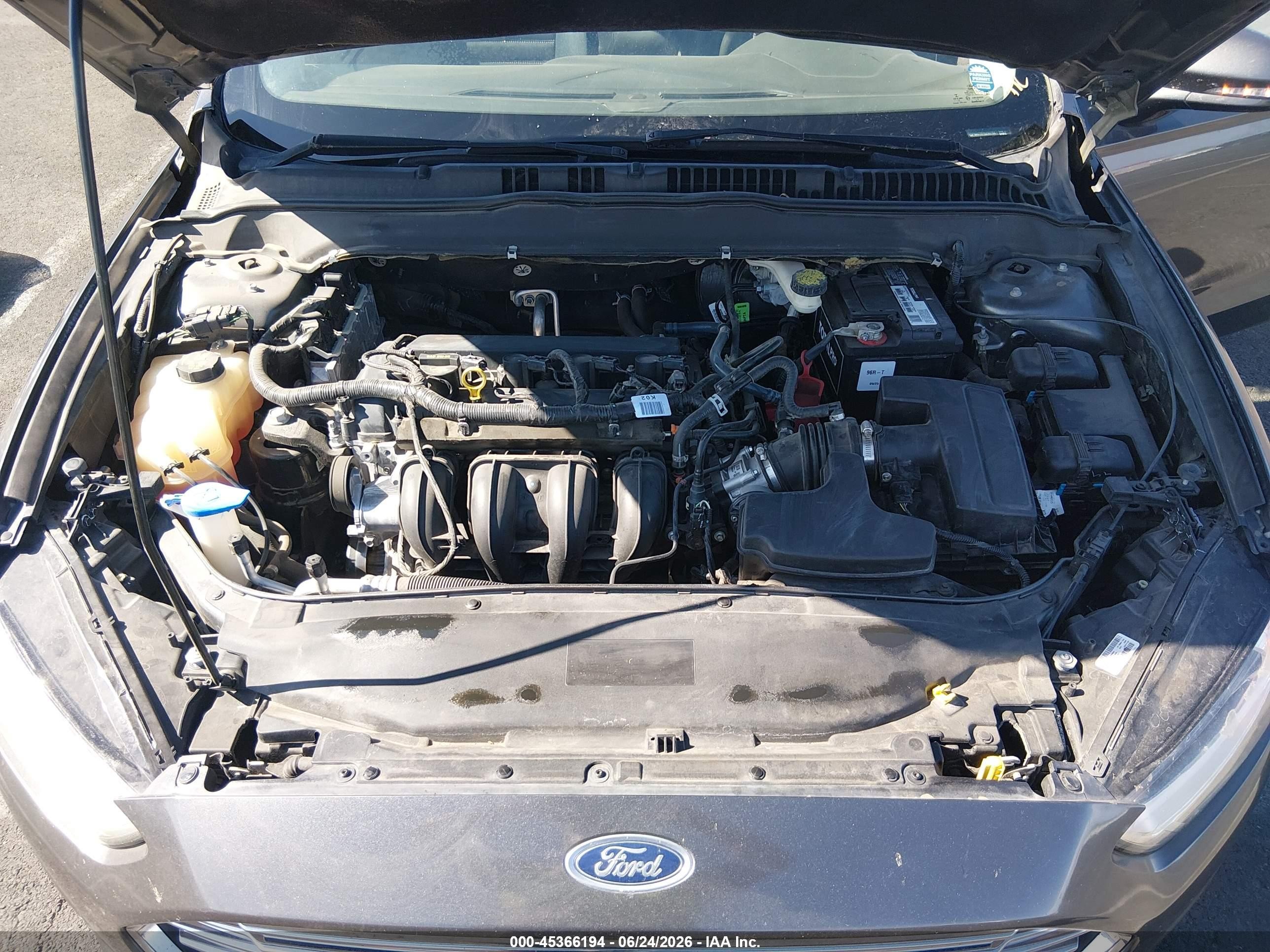 2015 Ford Fusion Se Gray vin: 3FA6P0H77FR295782