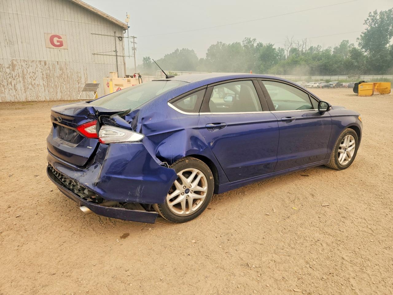 2015 Ford Fusion Se Blue vin: 3FA6P0H77FR303718