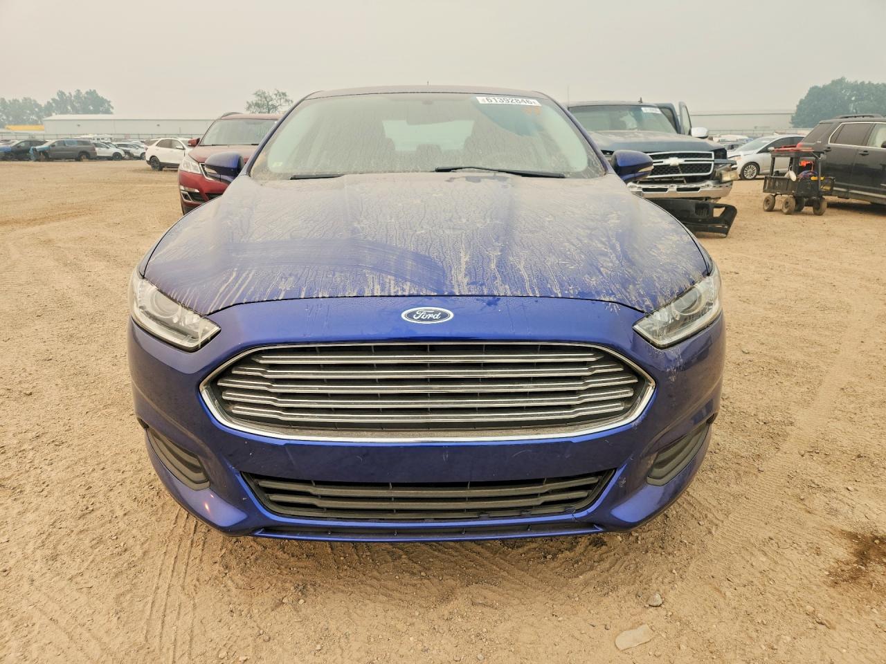 2015 Ford Fusion Se Blue vin: 3FA6P0H77FR303718