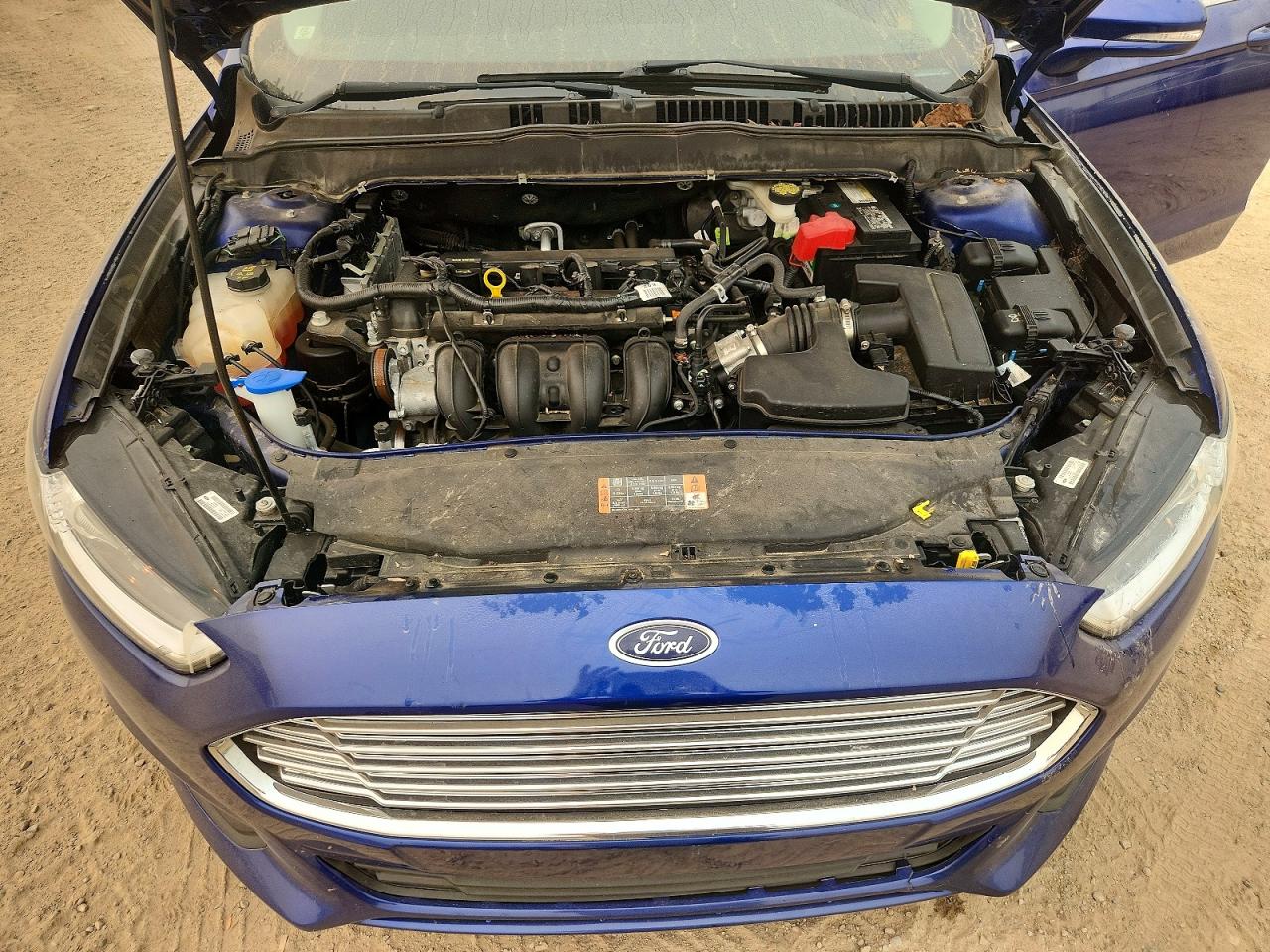2015 Ford Fusion Se Blue vin: 3FA6P0H77FR303718