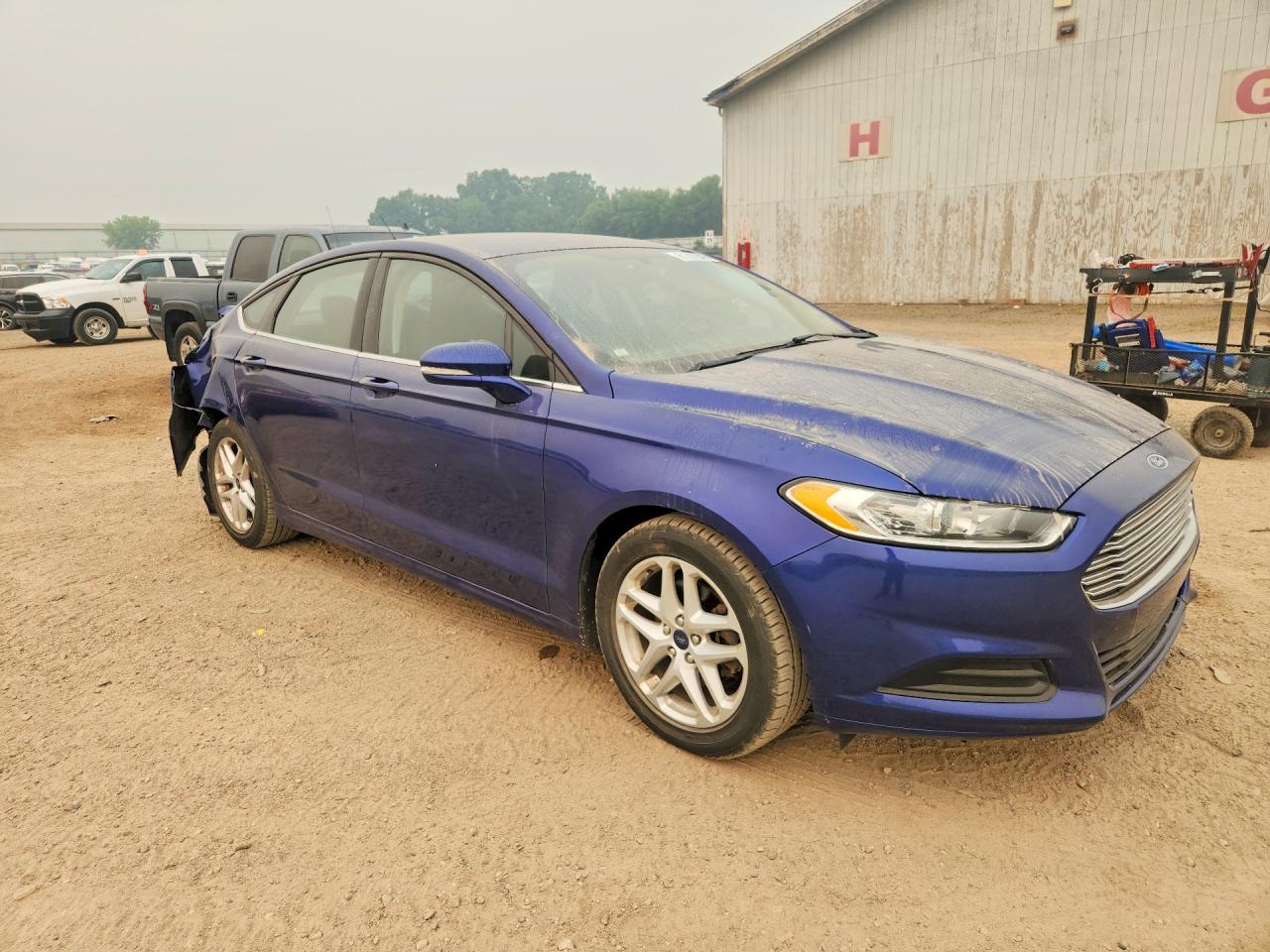 2015 Ford Fusion Se Blue vin: 3FA6P0H77FR303718