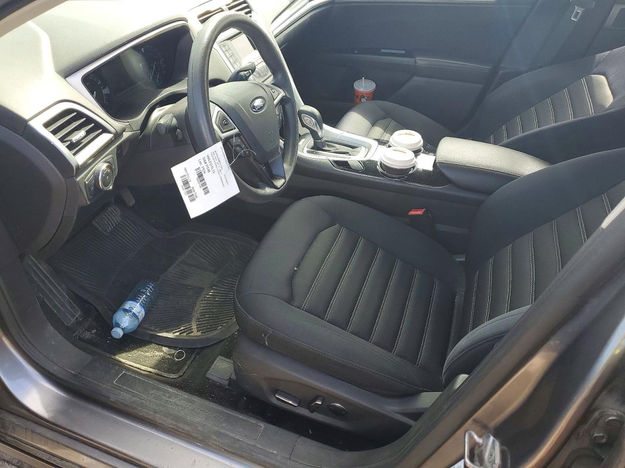 2013 Ford Fusion Se Gray vin: 3FA6P0H78DR104383