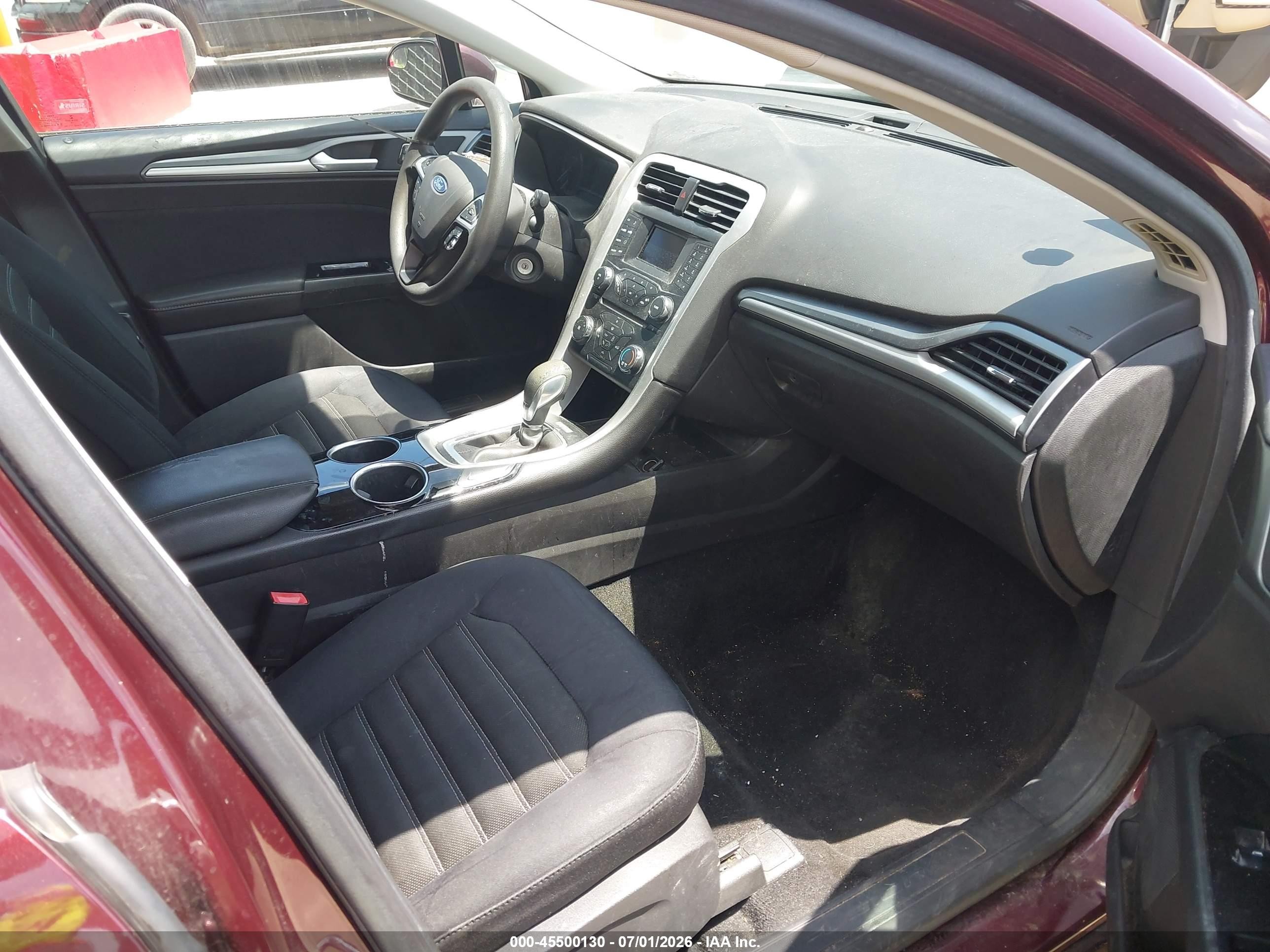 2013 Ford Fusion Se Maroon vin: 3FA6P0H78DR125248