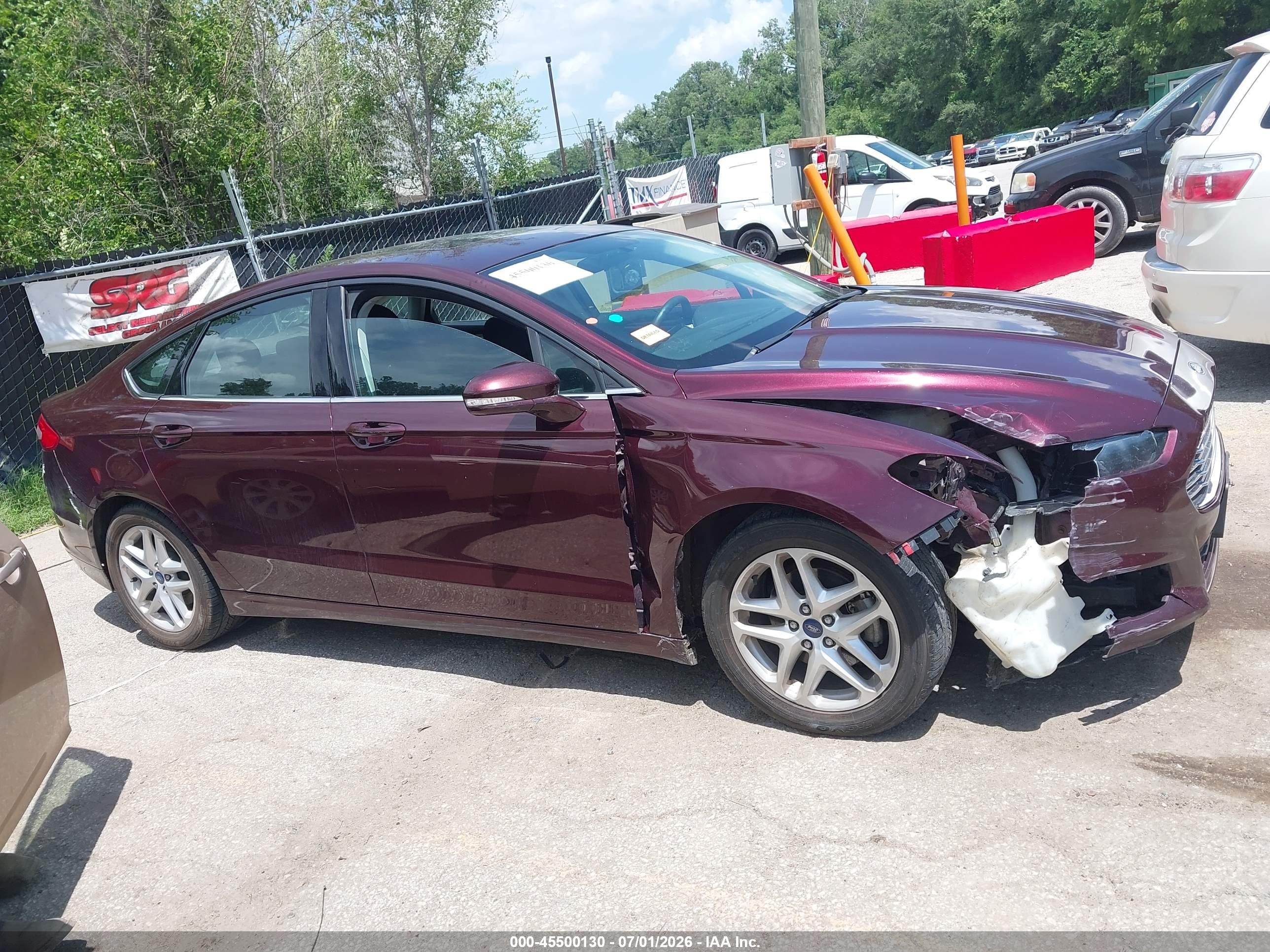 2013 Ford Fusion Se Maroon vin: 3FA6P0H78DR125248