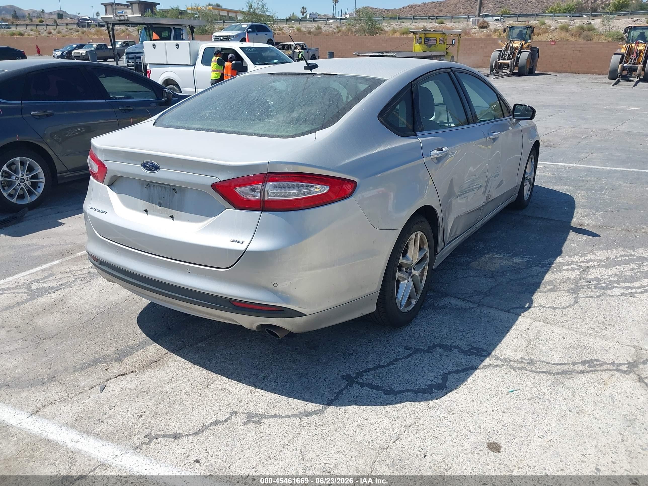 2013 Ford Fusion Se Silver vin: 3FA6P0H78DR142759