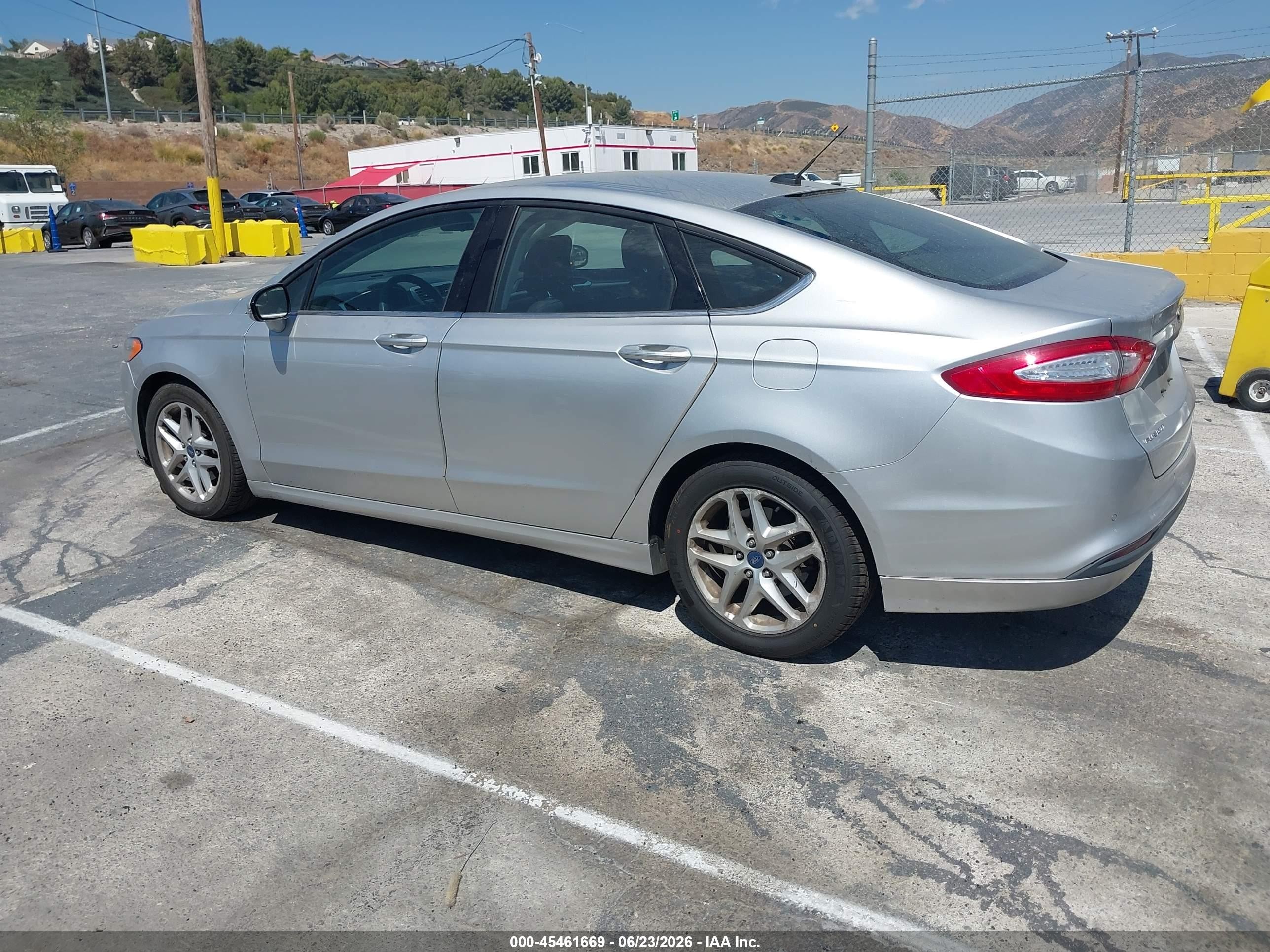 2013 Ford Fusion Se Silver vin: 3FA6P0H78DR142759