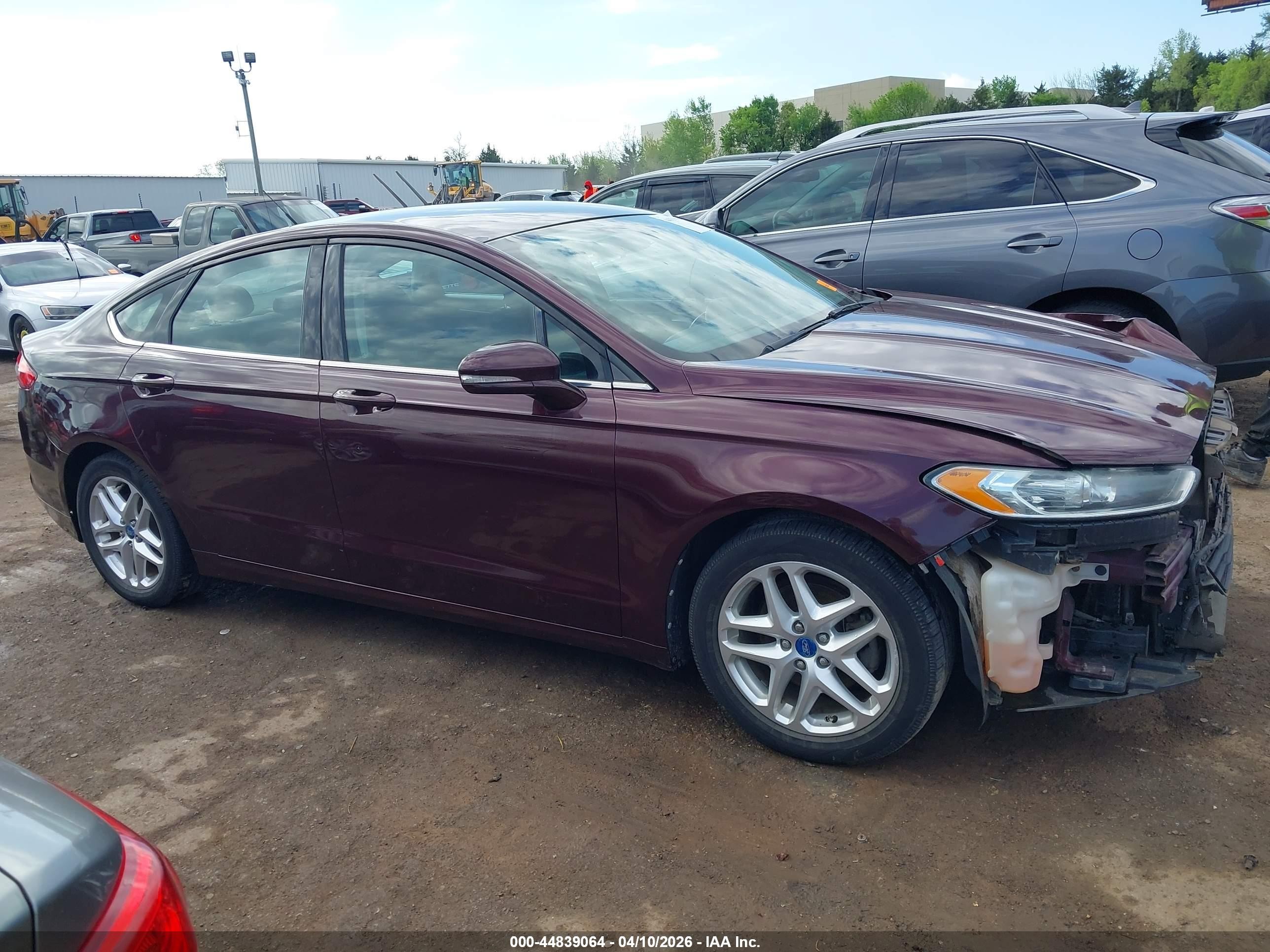 2013 Ford Fusion Se Maroon vin: 3FA6P0H78DR165605