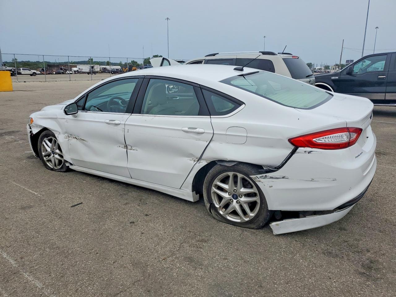 2013 Ford Fusion Se White vin: 3FA6P0H78DR200269