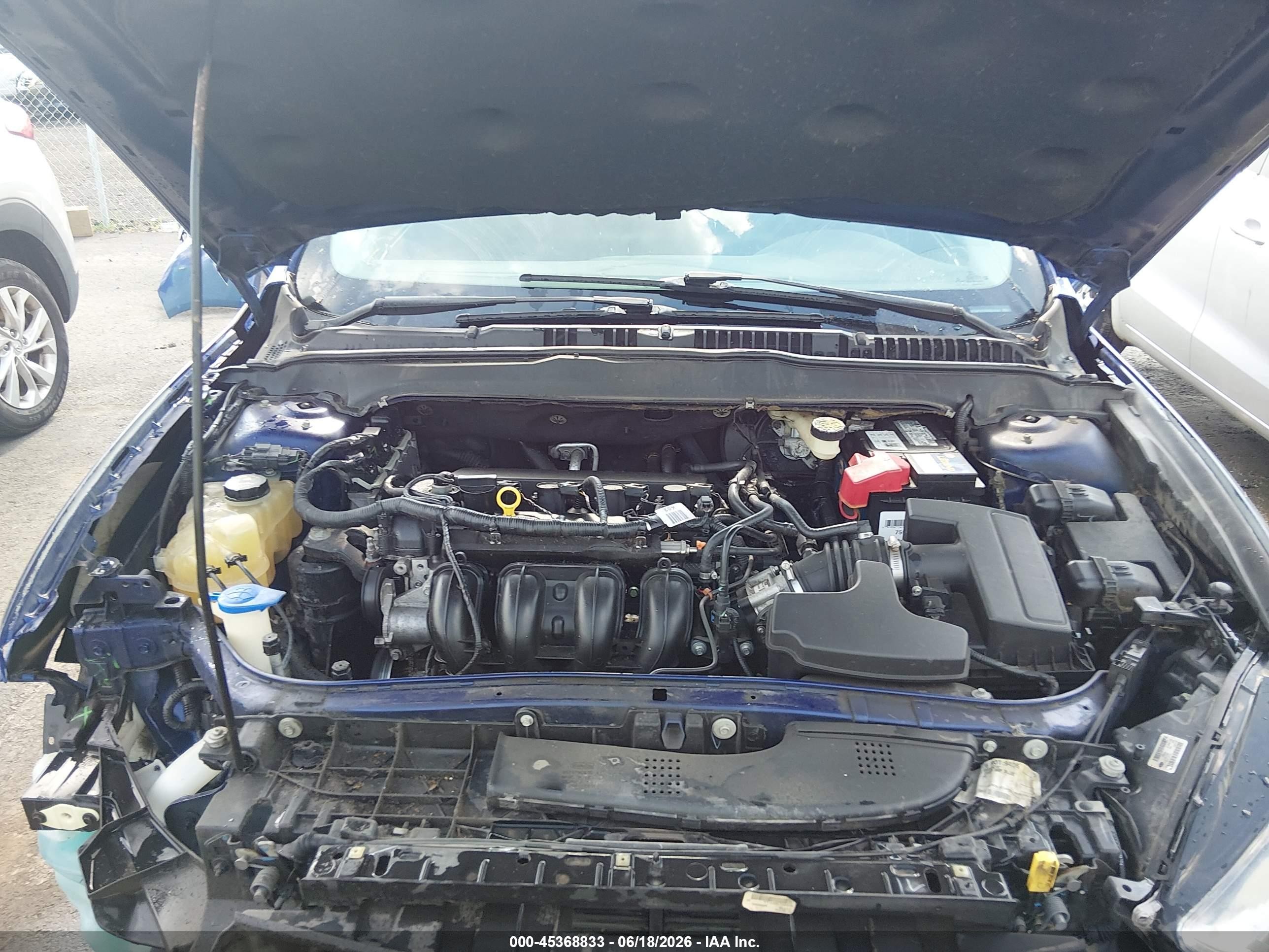 2013 Ford Fusion Se Синий vin: 3FA6P0H78DR214026