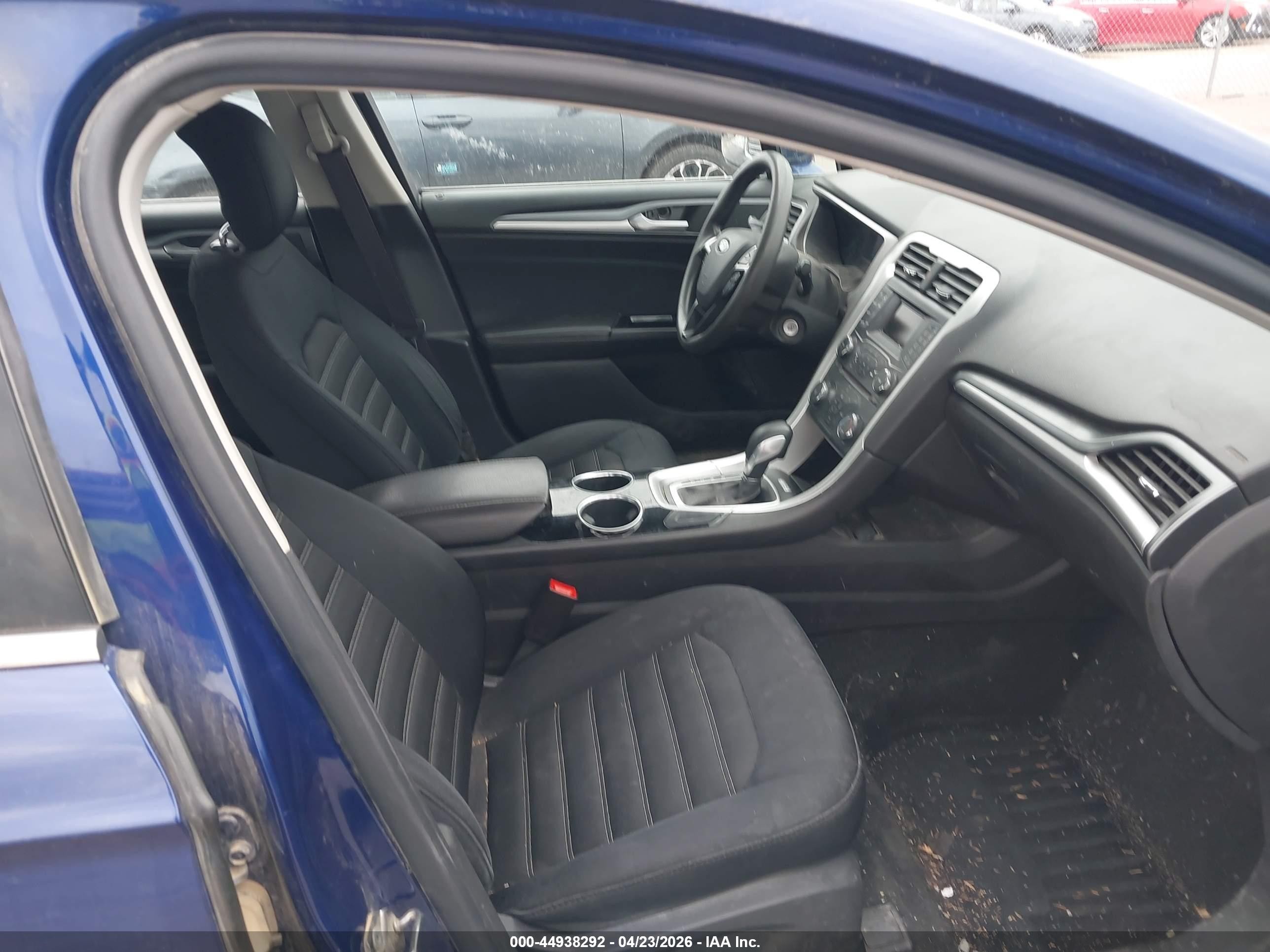 2013 Ford Fusion Se Blue vin: 3FA6P0H78DR215581
