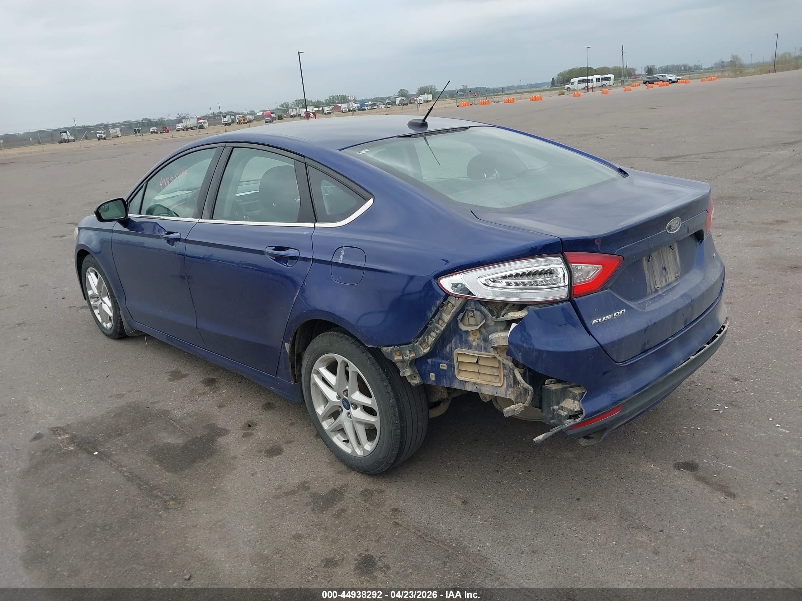 2013 Ford Fusion Se Blue vin: 3FA6P0H78DR215581