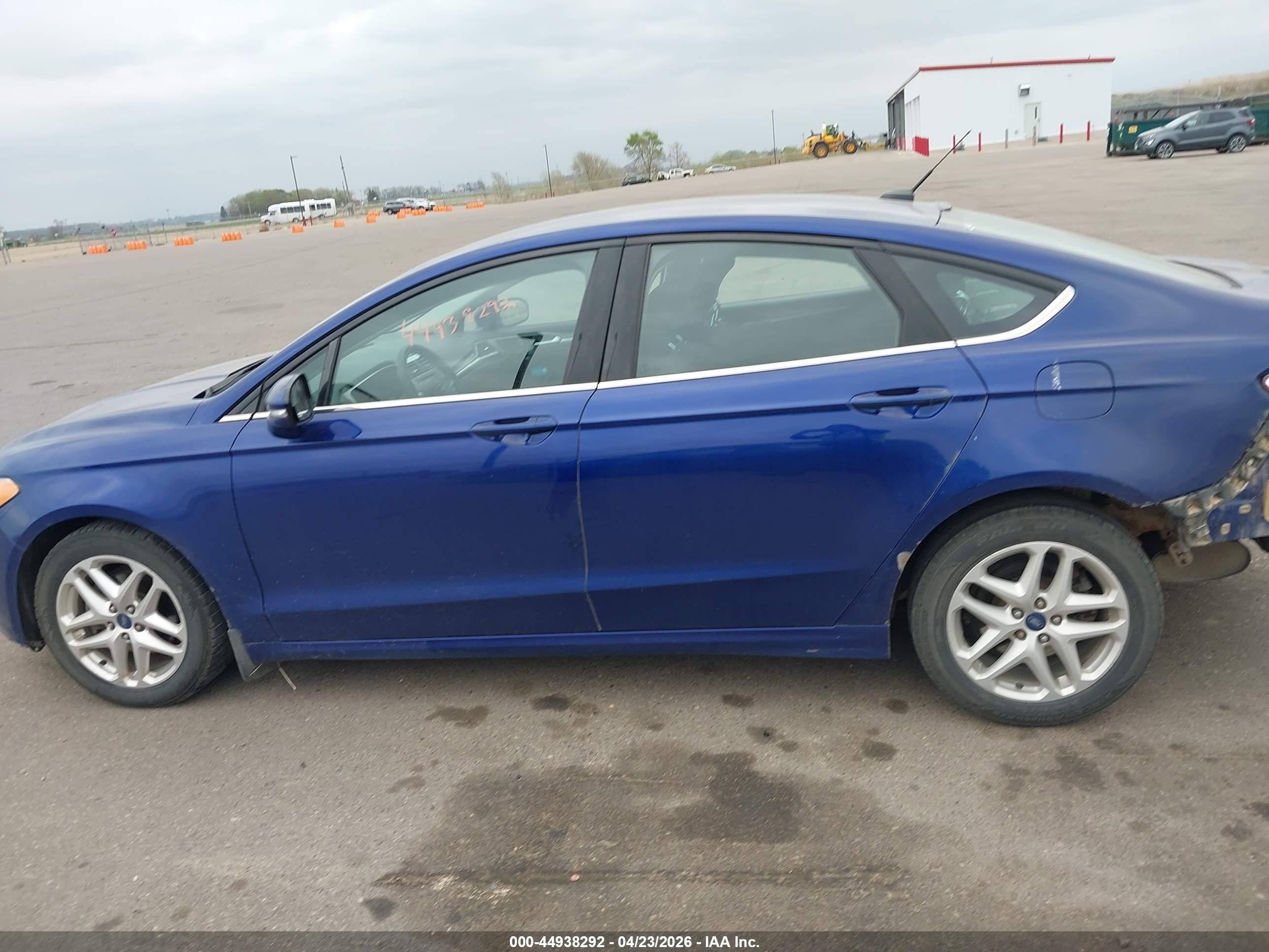 2013 Ford Fusion Se Blue vin: 3FA6P0H78DR215581
