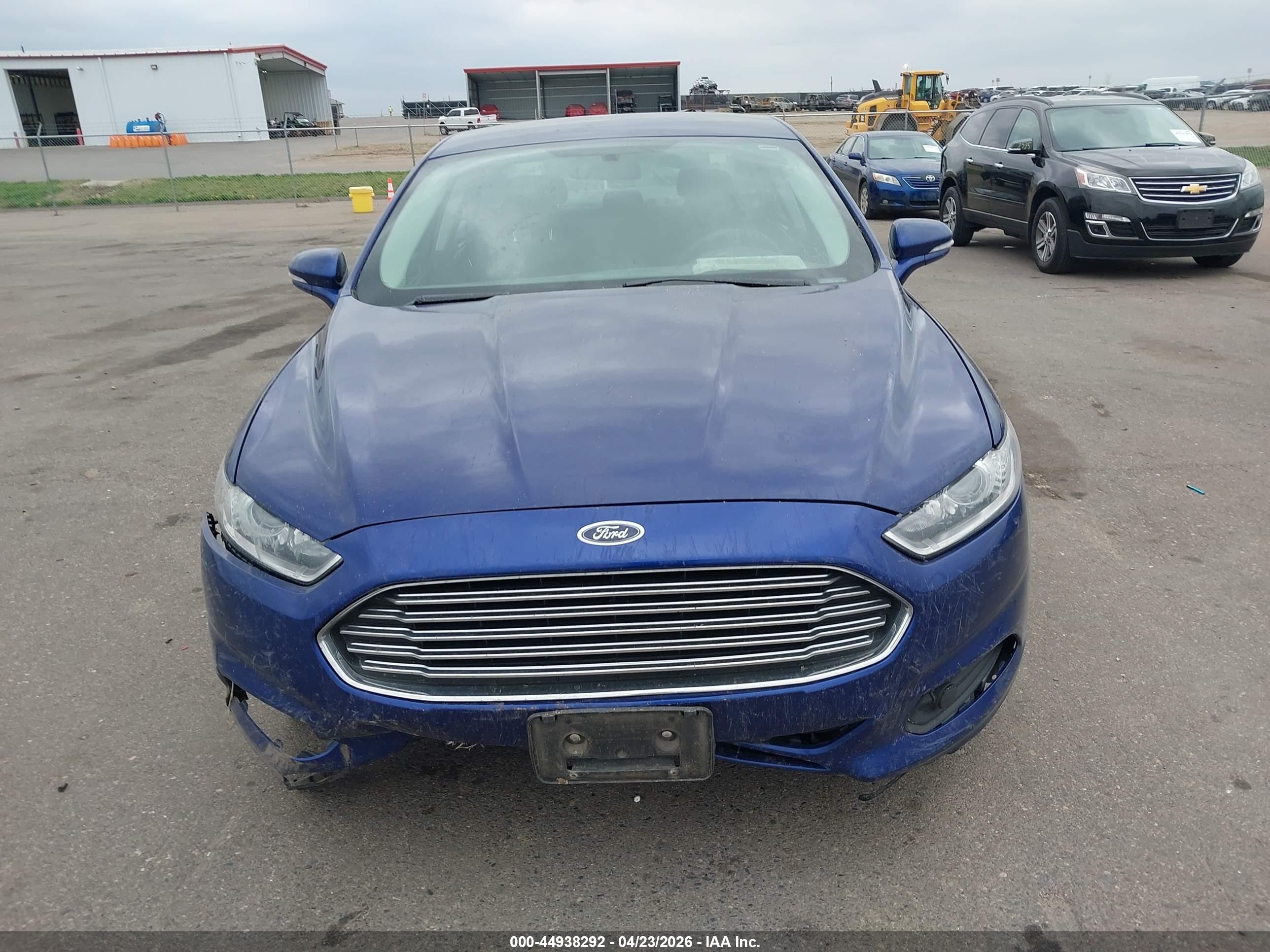 2013 Ford Fusion Se Blue vin: 3FA6P0H78DR215581