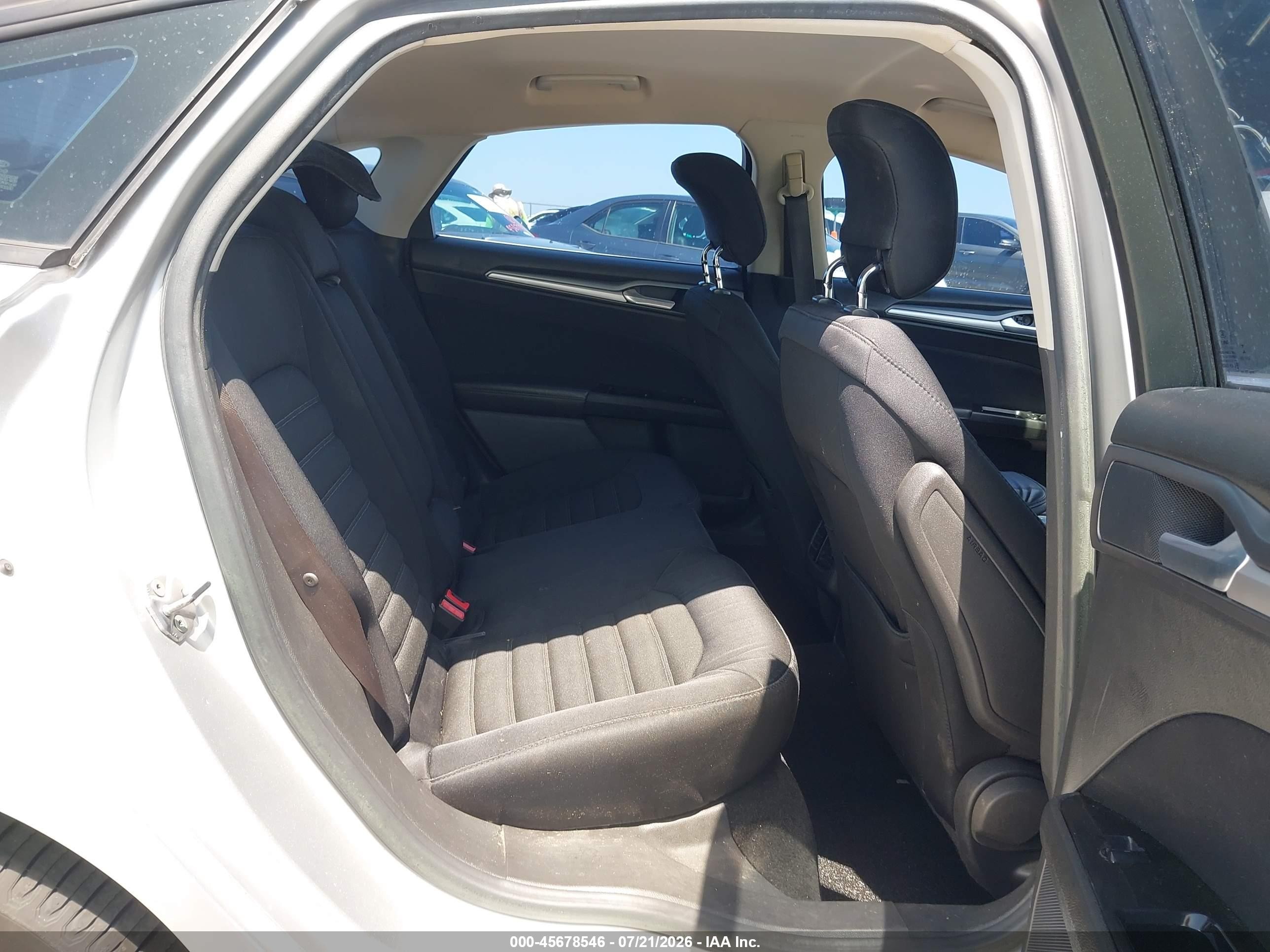 2013 Ford Fusion Se Silver vin: 3FA6P0H78DR215676