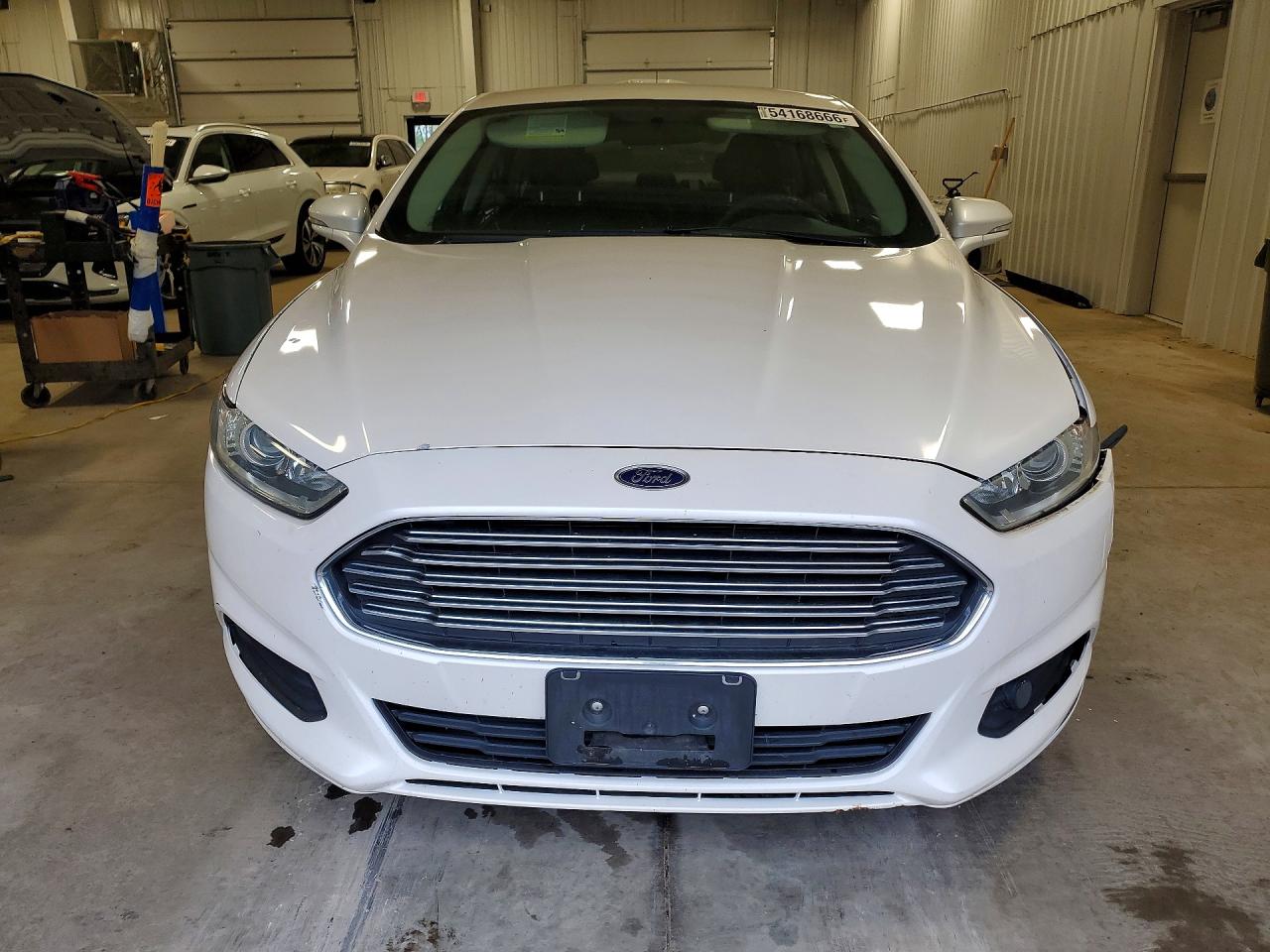 2013 Ford Fusion Se White vin: 3FA6P0H78DR235054