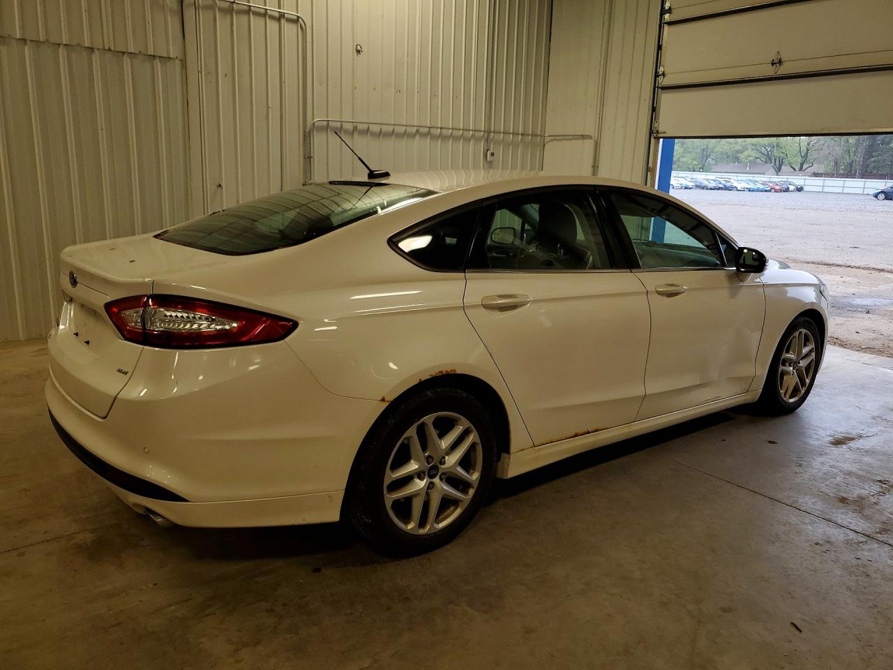 2013 Ford Fusion Se White vin: 3FA6P0H78DR235054