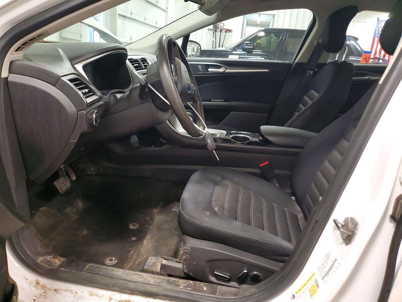 2013 Ford Fusion Se White vin: 3FA6P0H78DR235054