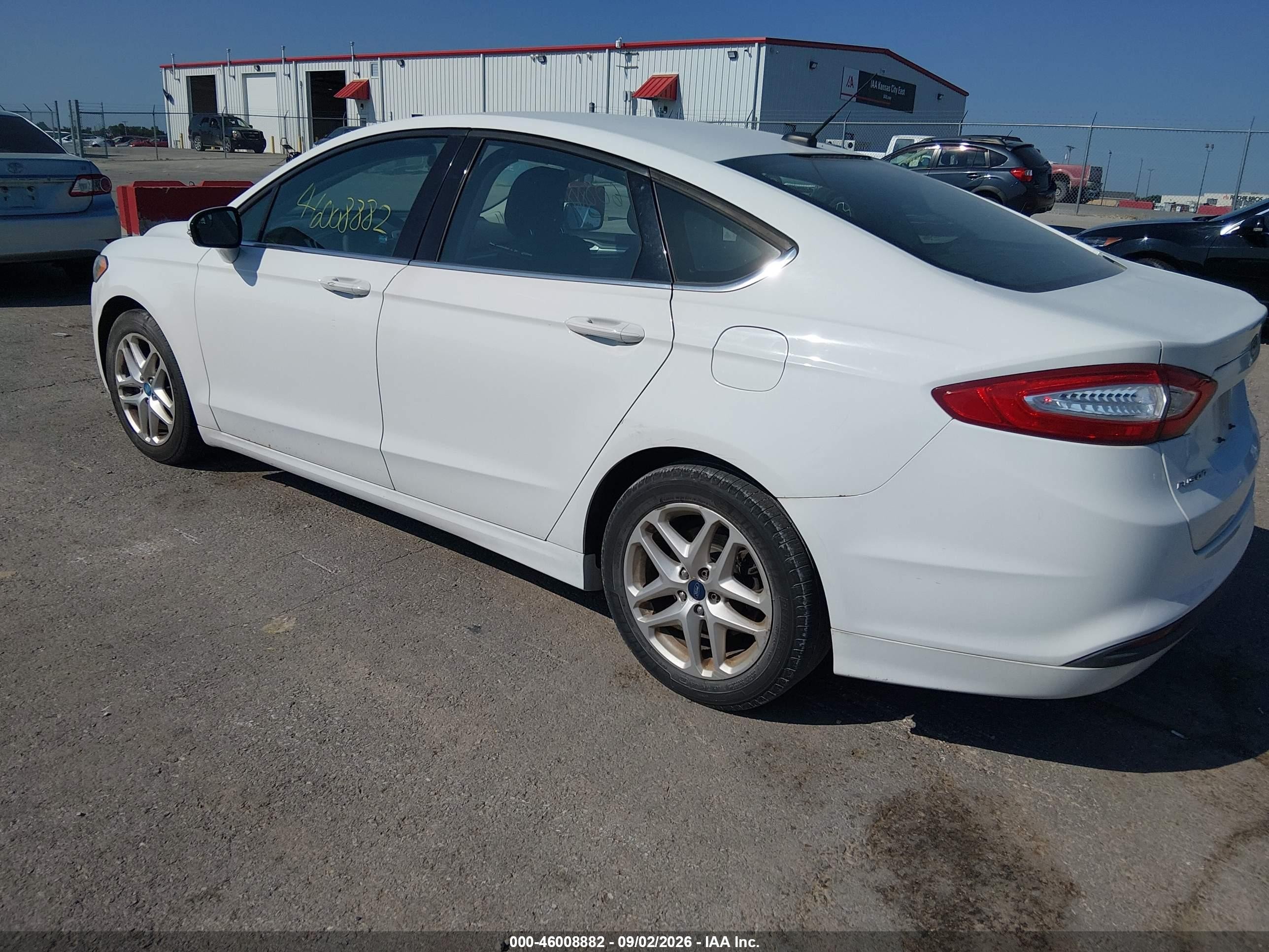 2013 Ford Fusion Se White vin: 3FA6P0H78DR255563