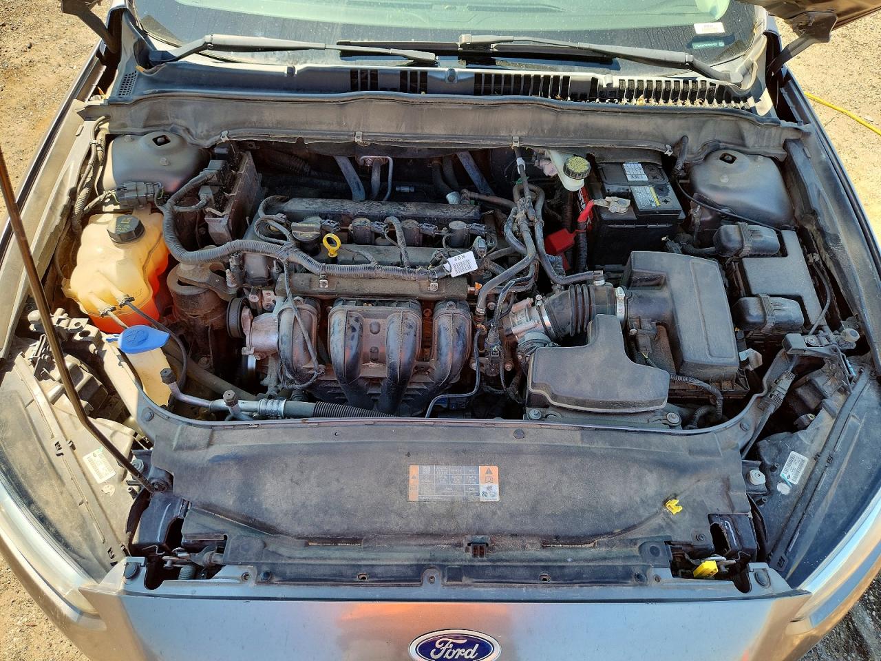 2013 Ford Fusion Se Серый vin: 3FA6P0H78DR281080