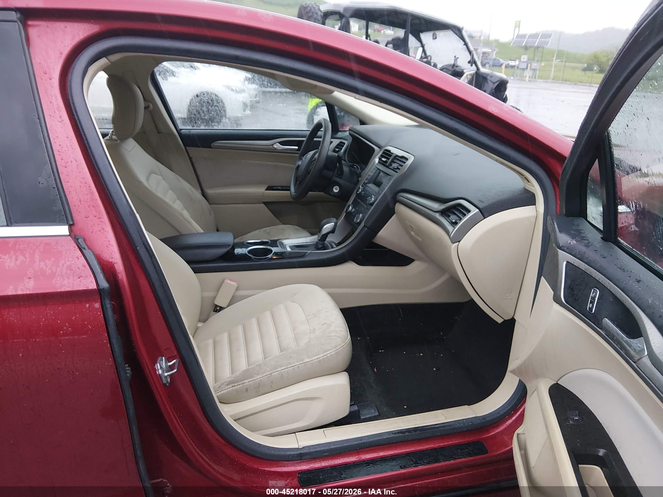 2013 Ford Fusion Se Maroon vin: 3FA6P0H78DR319519