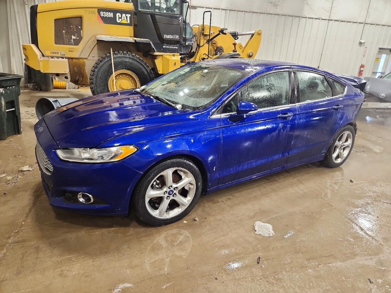 2013 Ford Fusion Se Blue vin: 3FA6P0H78DR339592