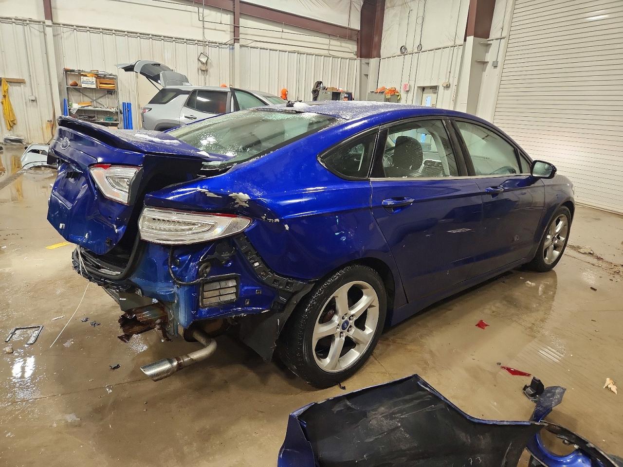 2013 Ford Fusion Se Blue vin: 3FA6P0H78DR339592