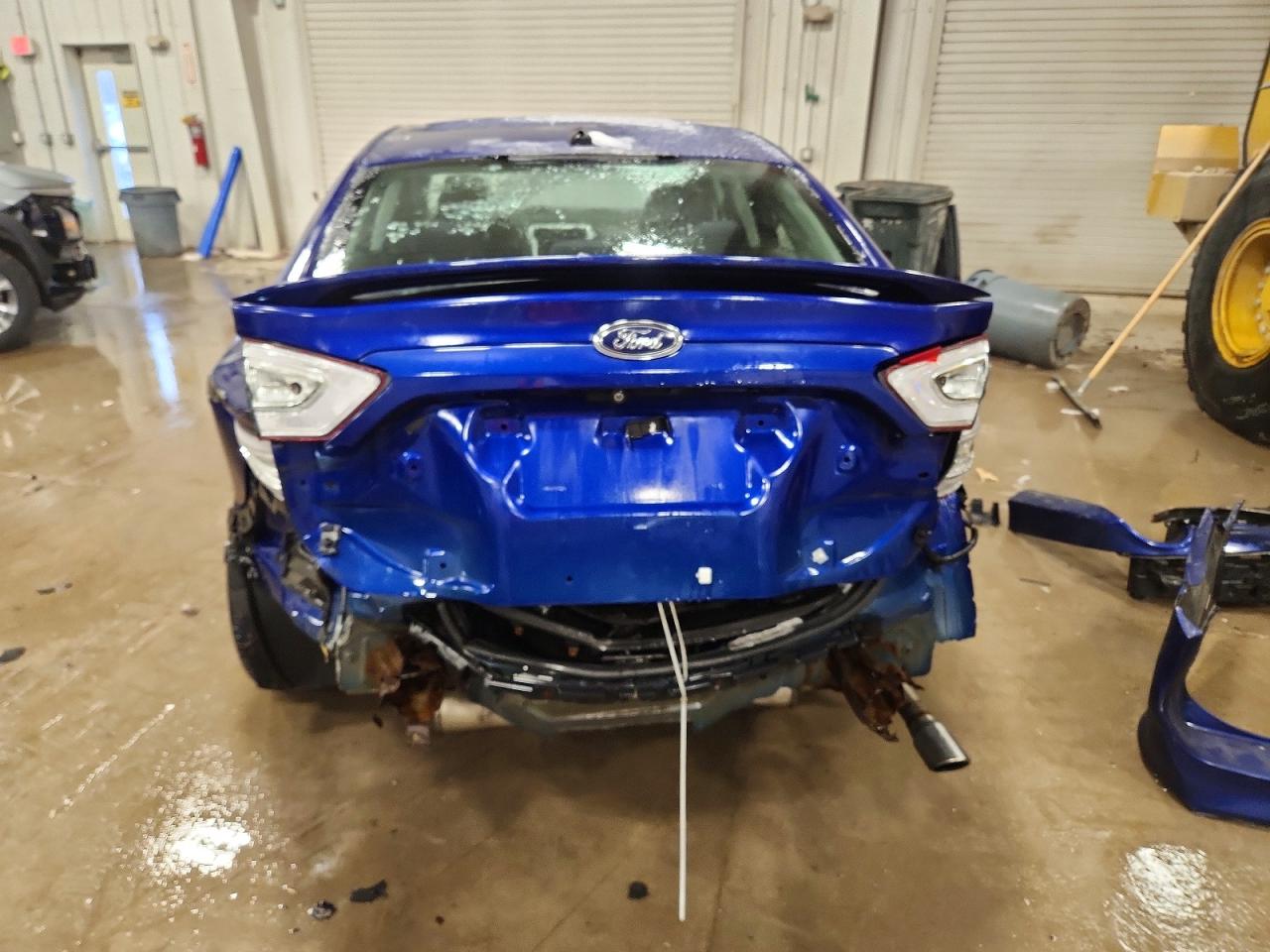 2013 Ford Fusion Se Blue vin: 3FA6P0H78DR339592