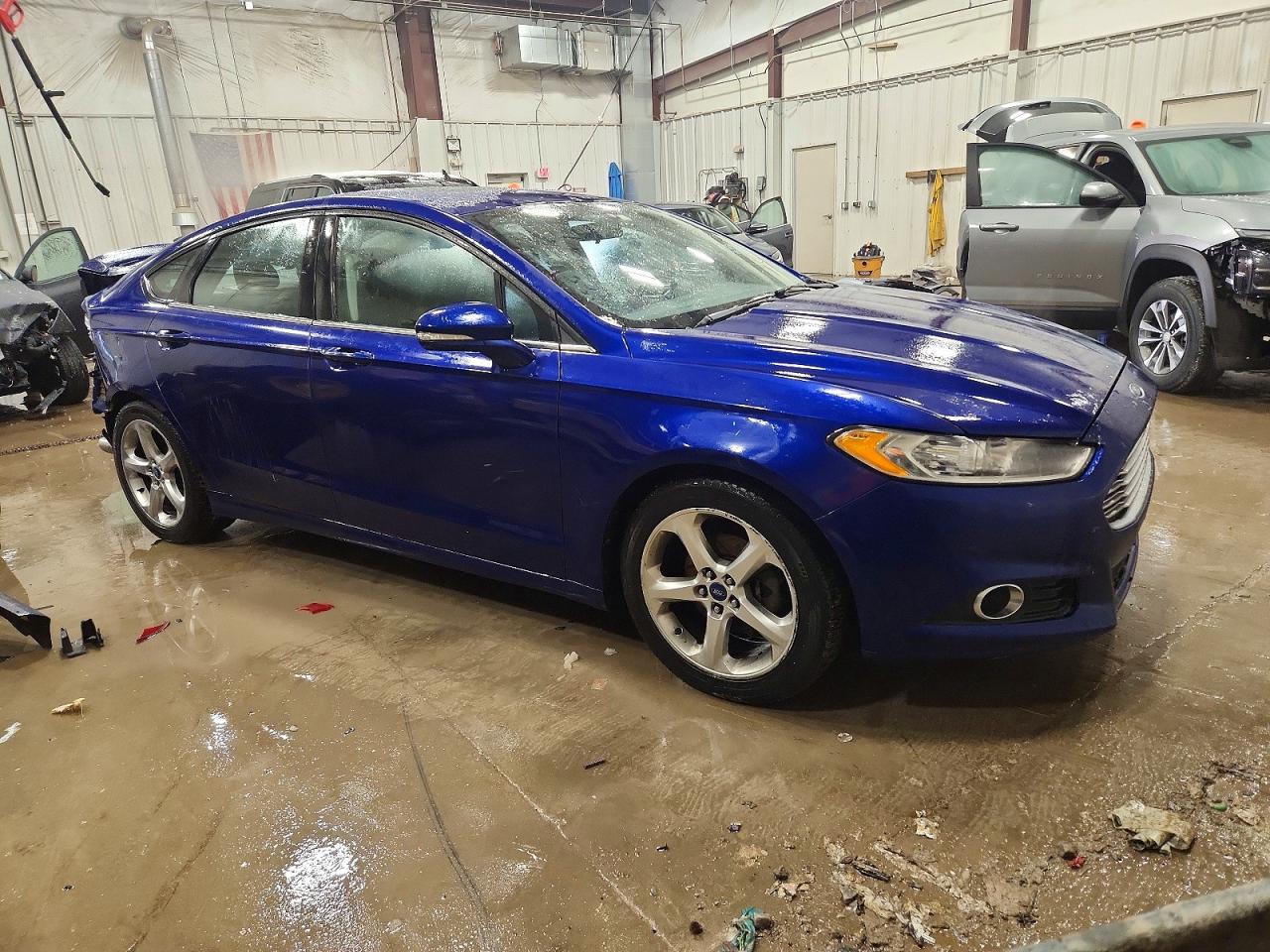 2013 Ford Fusion Se Blue vin: 3FA6P0H78DR339592
