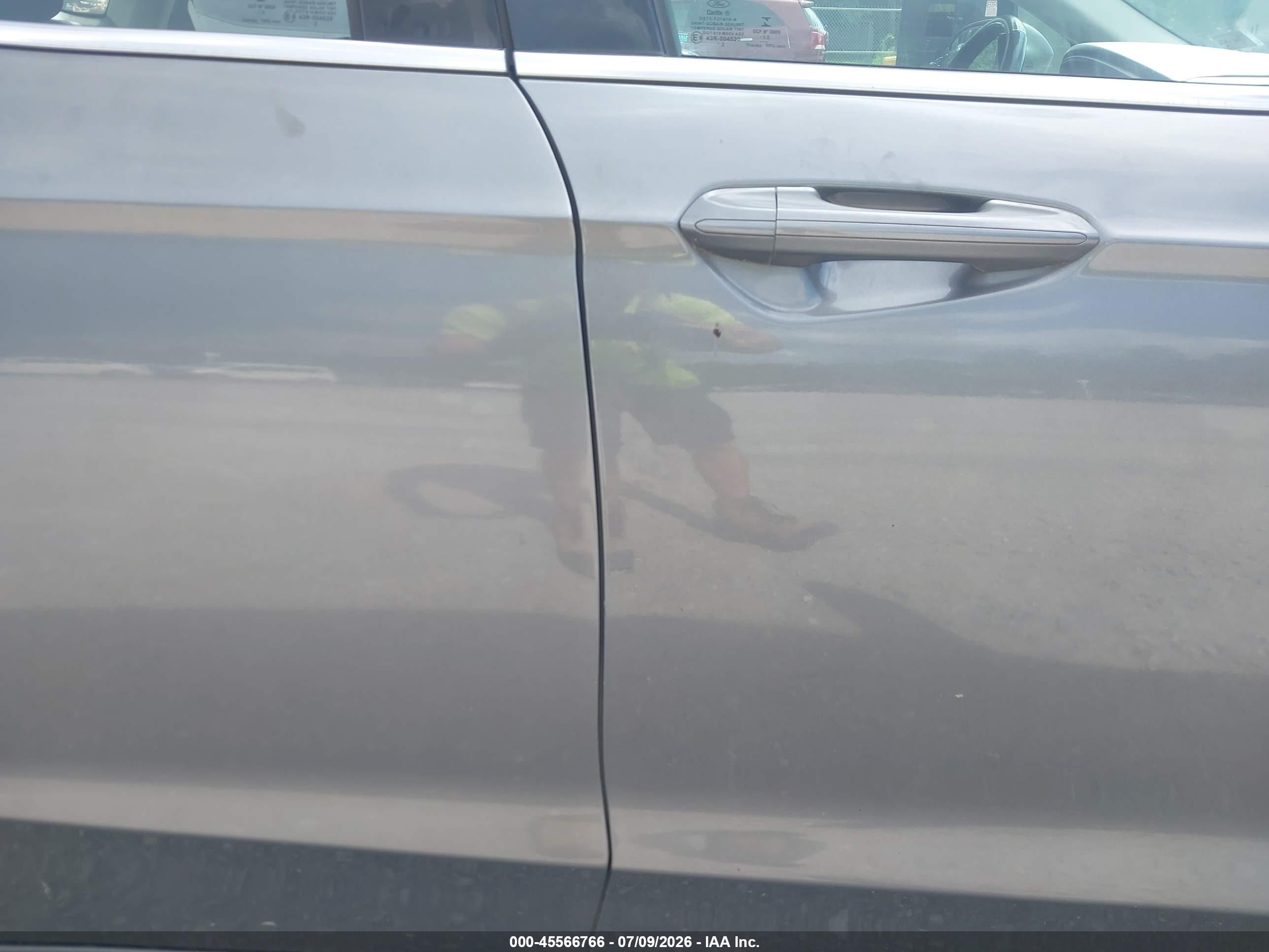 2013 Ford Fusion Se Gray vin: 3FA6P0H78DR368705