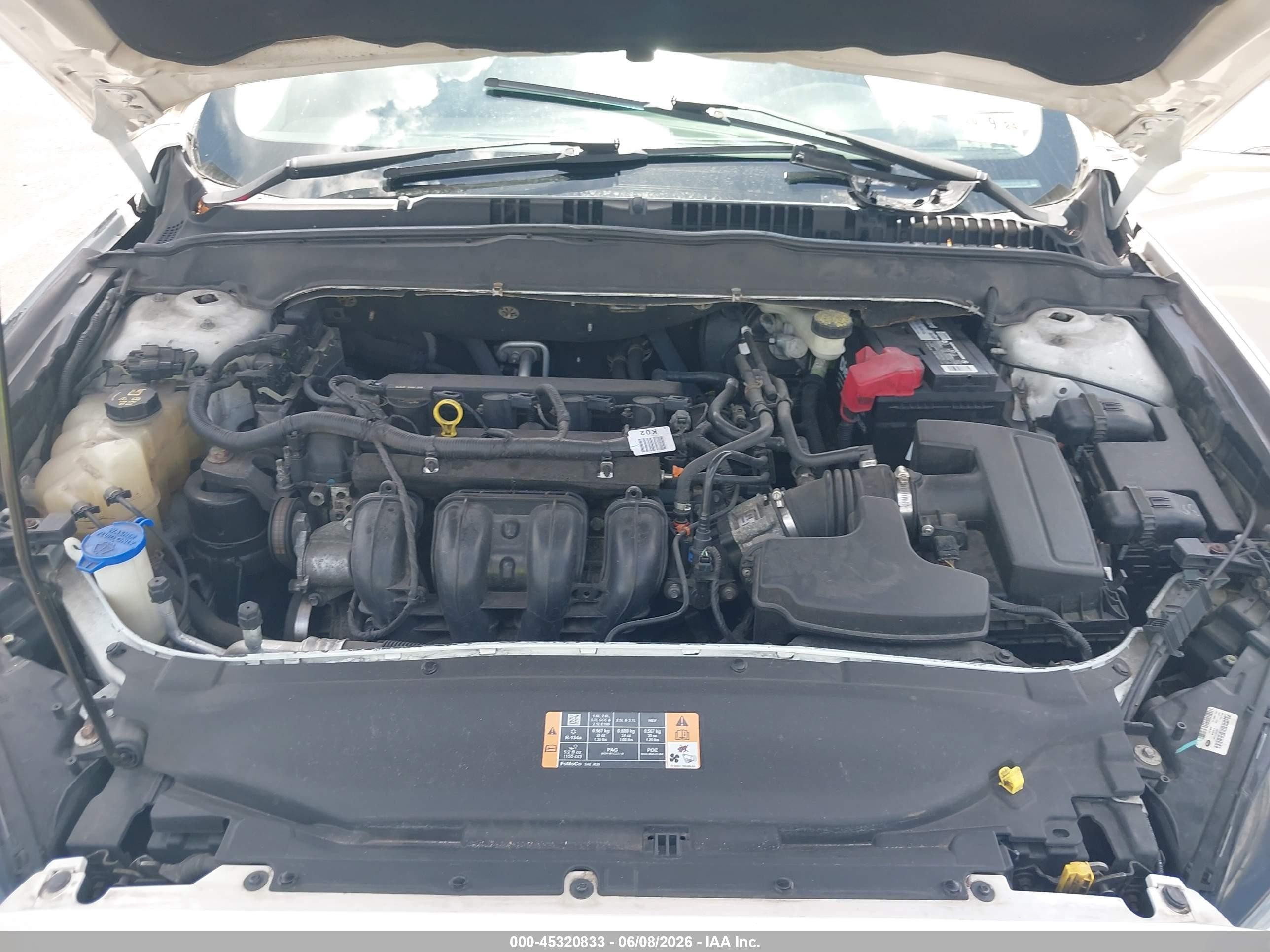 2013 Ford Fusion Se White vin: 3FA6P0H78DR381888