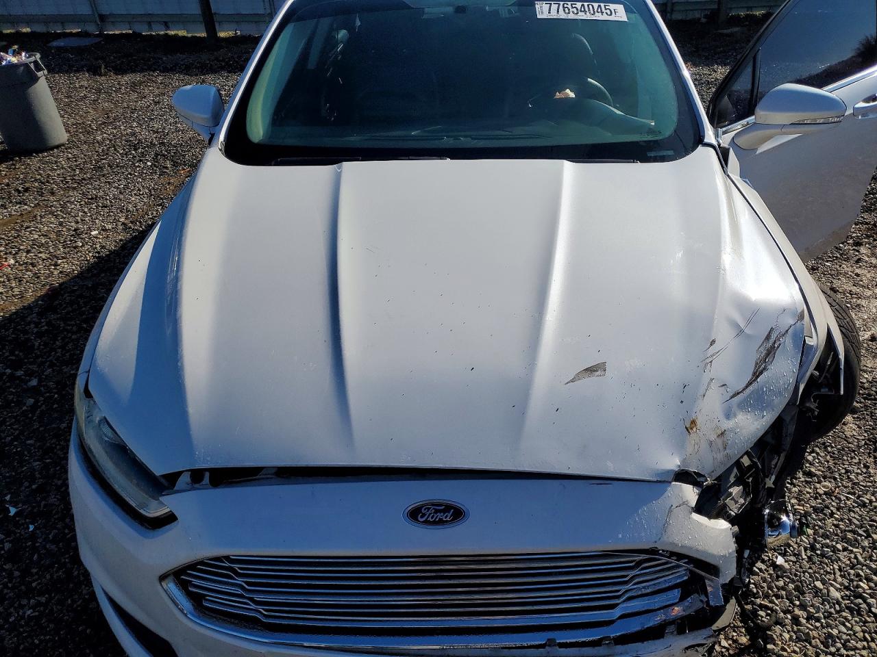 2013 Ford Fusion Se White vin: 3FA6P0H78DR382488