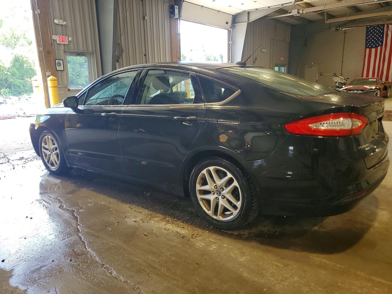 2013 Ford Fusion Se Black vin: 3FA6P0H78DR388002