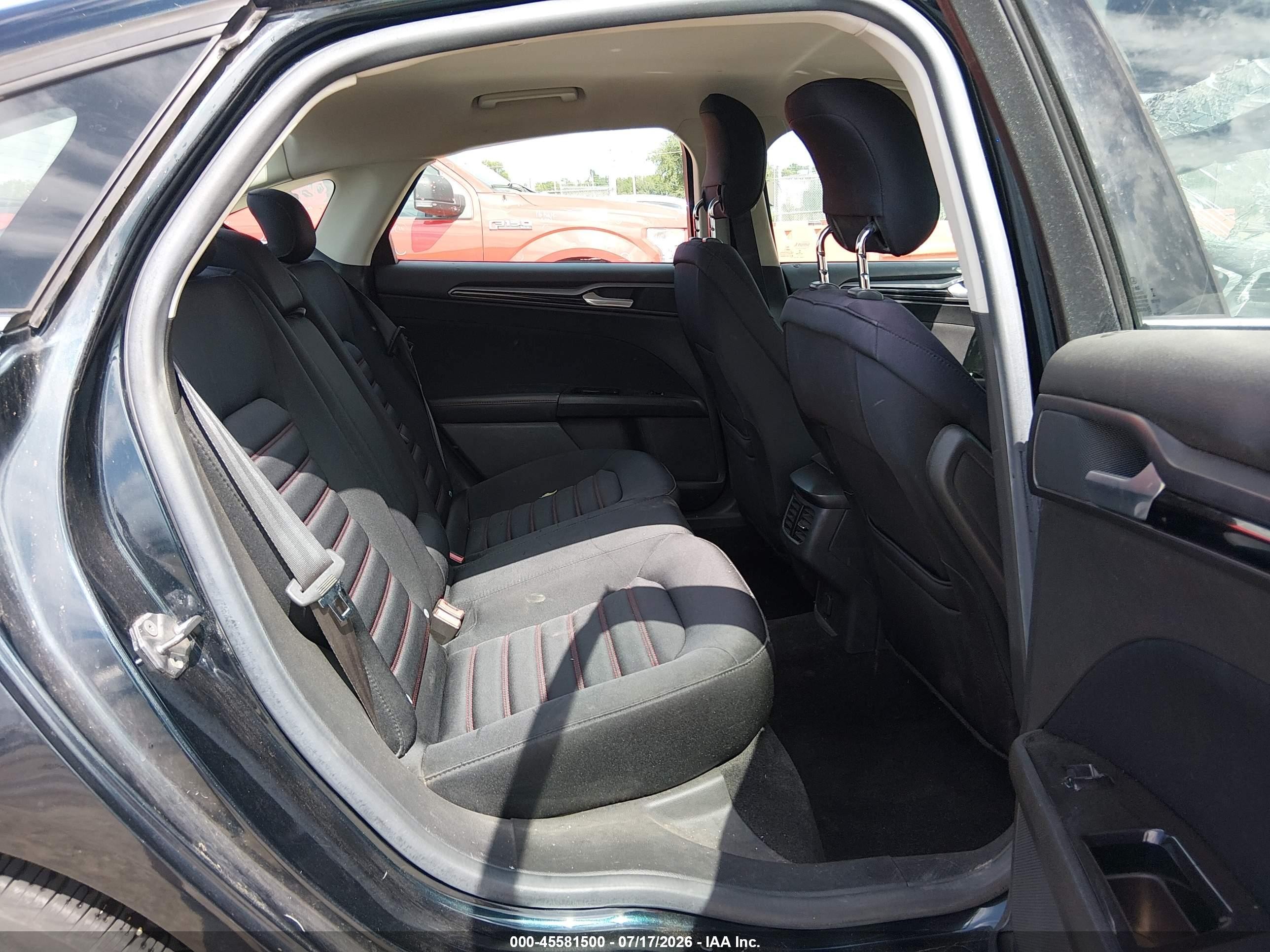 2014 Ford Fusion Se Black vin: 3FA6P0H78ER100075
