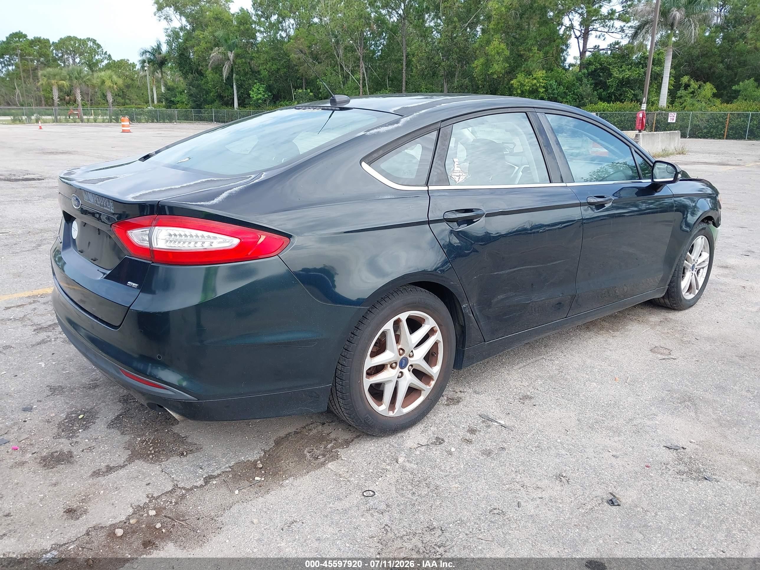 2014 Ford Fusion Se Black vin: 3FA6P0H78ER143475
